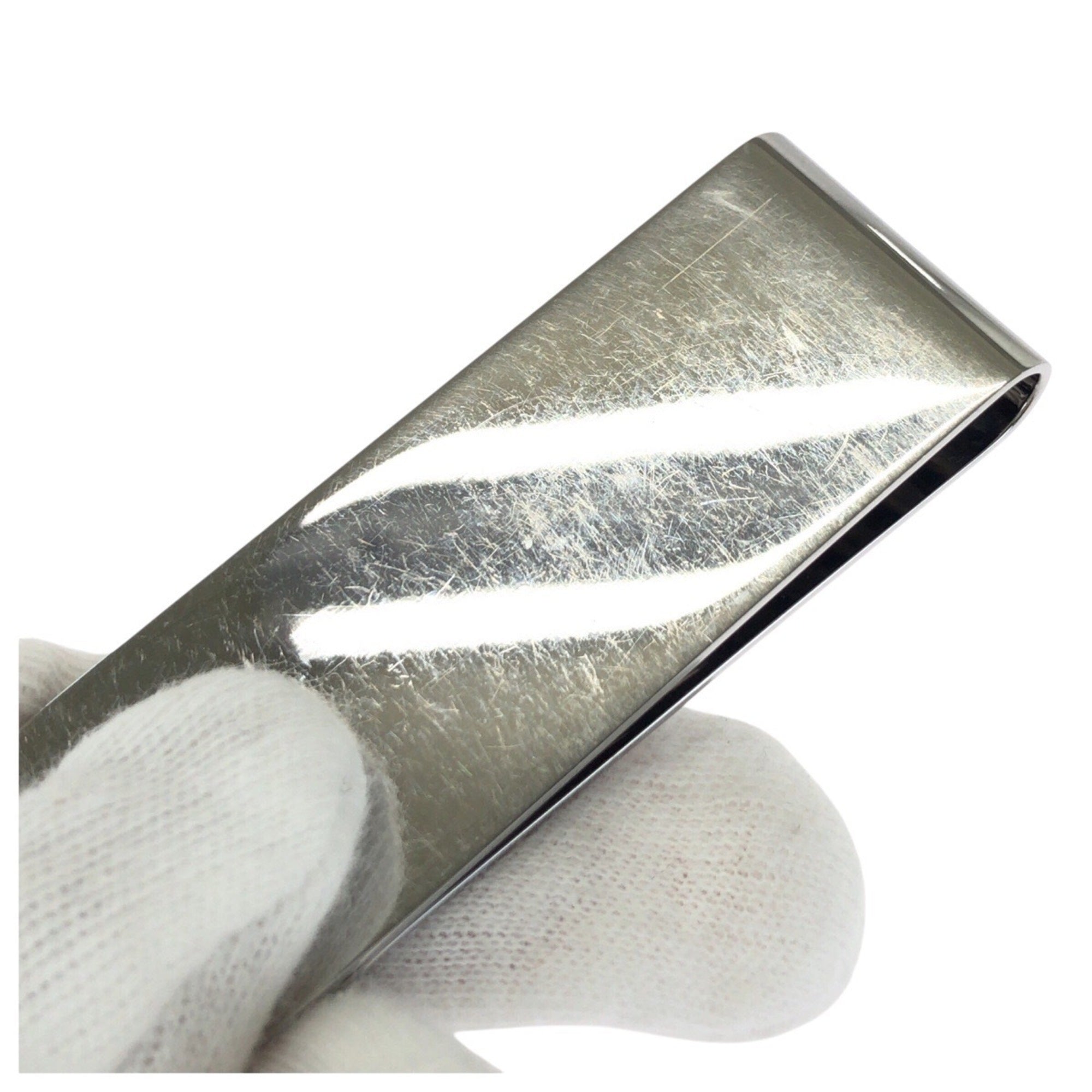 Louis Vuitton Silver Stainless Steel Money Clip (Pre-Owned)