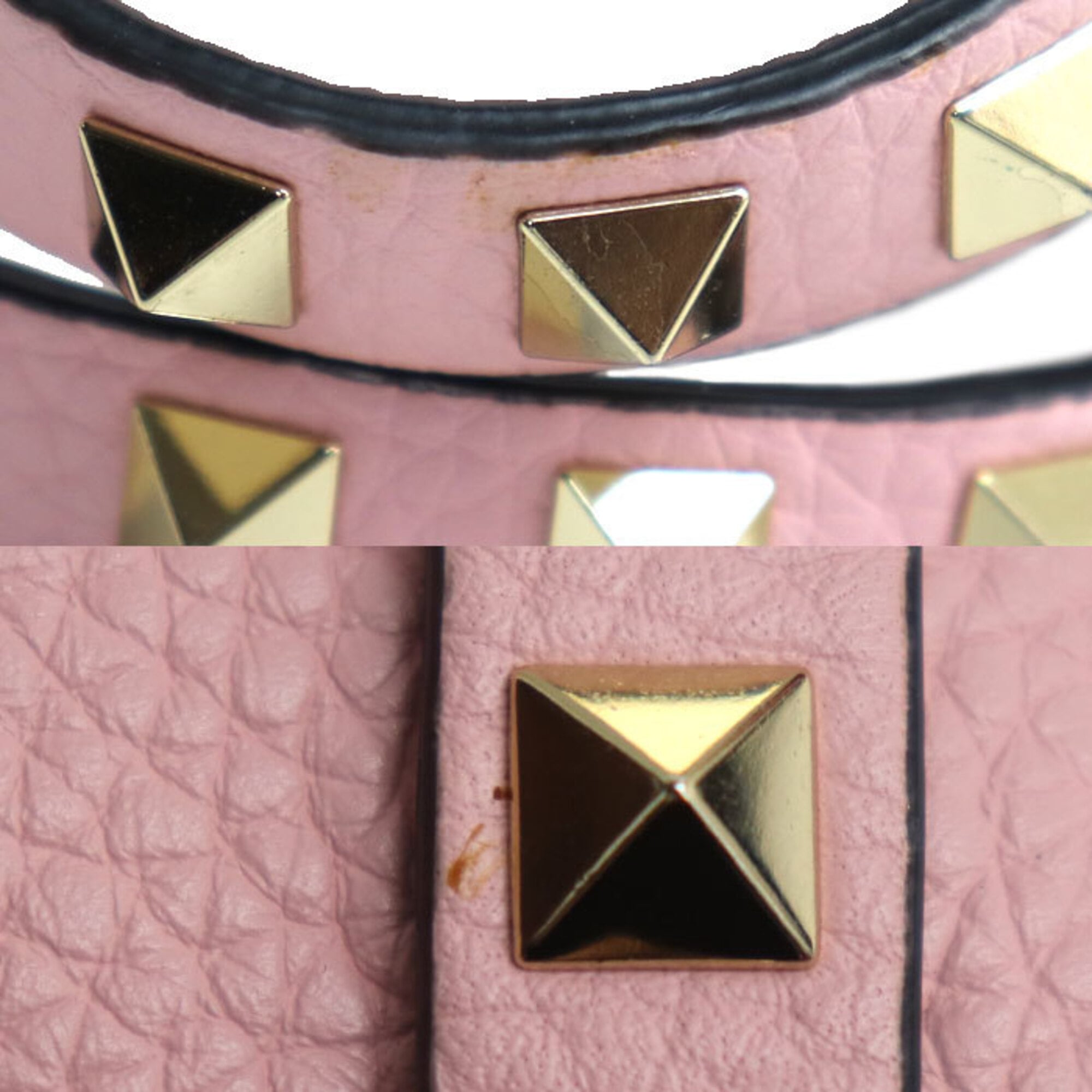 Valentino Pink Leather Handbag (Pre-Owned)