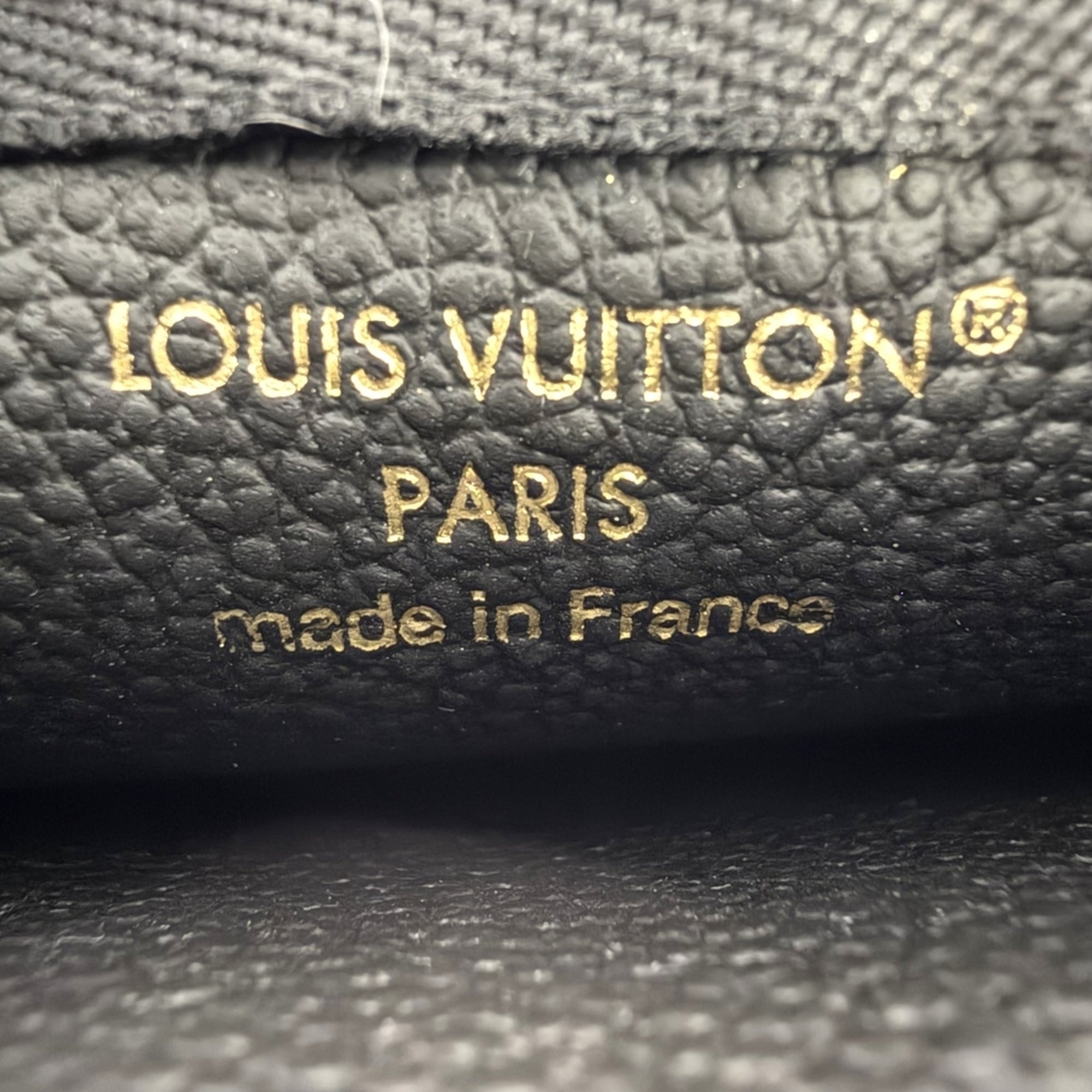 Louis Vuitton Monogram Empreinte Black Monogram Empreinte Coin Purse/Coin Case (Pre-Owned)
