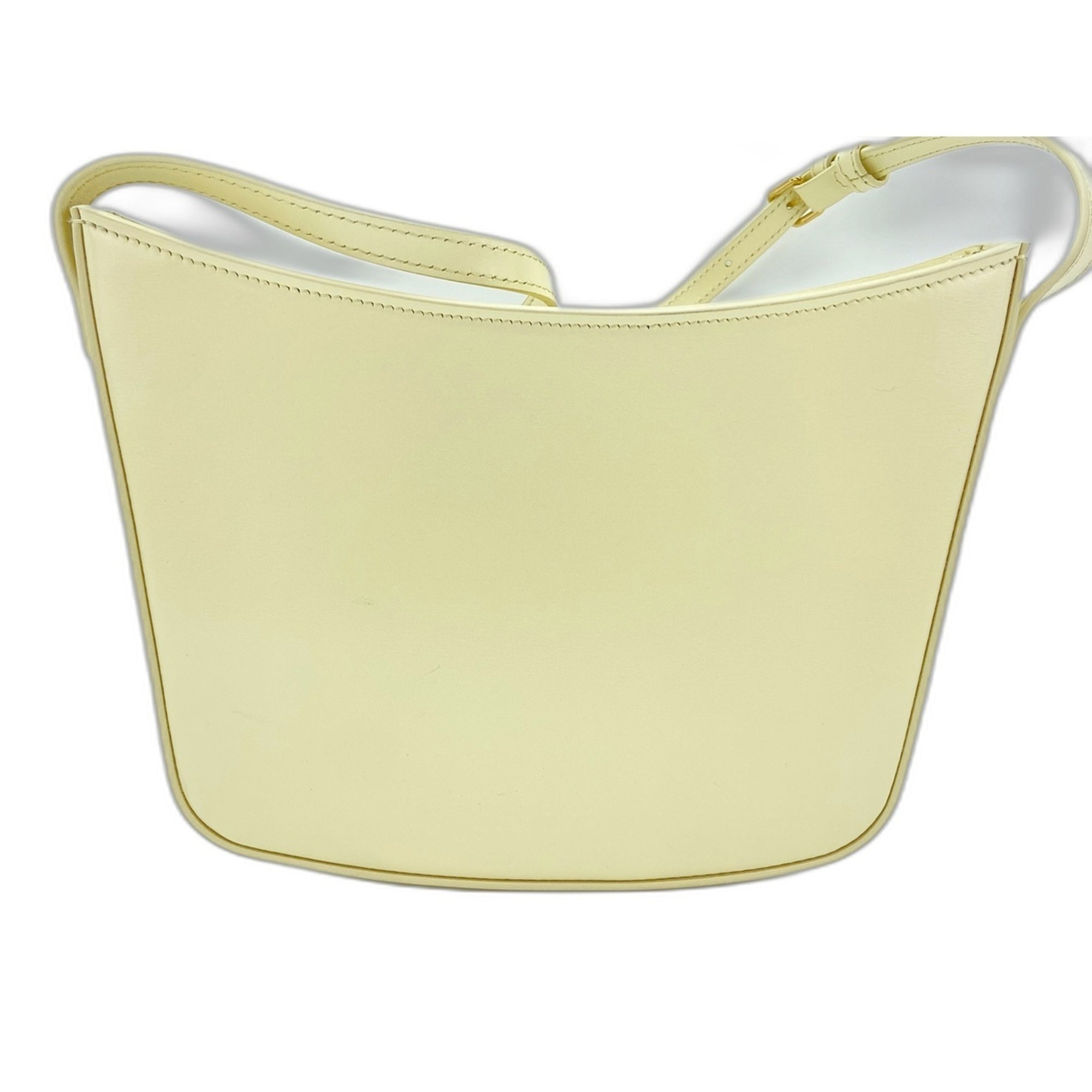 Celine Beige Leather Shoulder Bag (Pre-Owned)