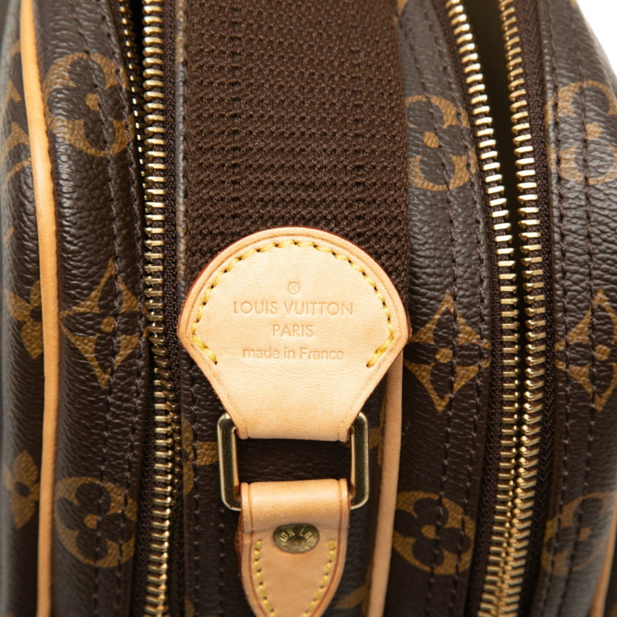 Louis Vuitton Brown Pvc Leather Shoulder Bag (Pre-Owned)