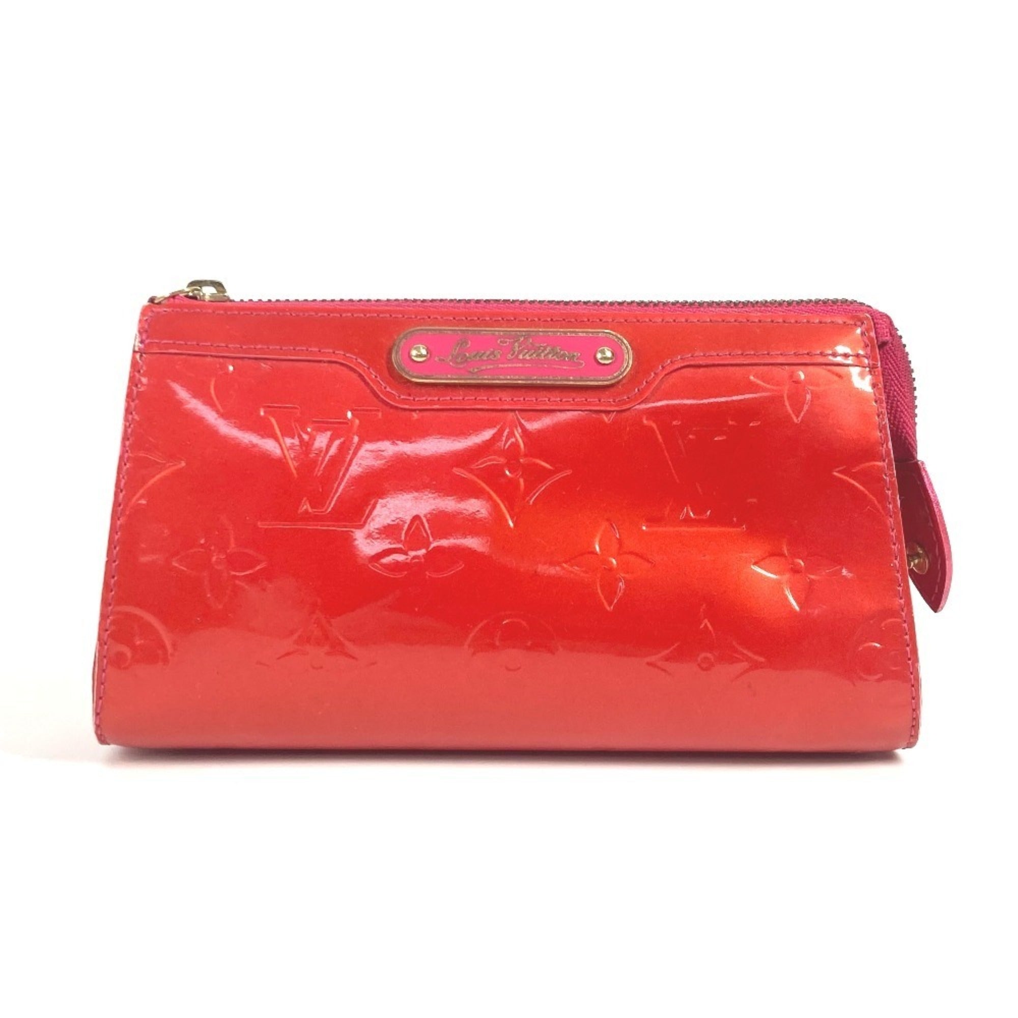 Louis Vuitton Monogram Vernis Pink Rose Pop Monogram Vernis Pouch (Pre-Owned)