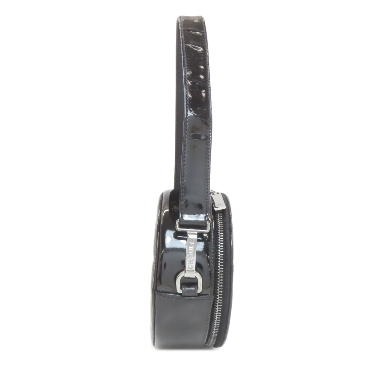 Chanel Black Leather Shoulder Bag (Pre-Owned)