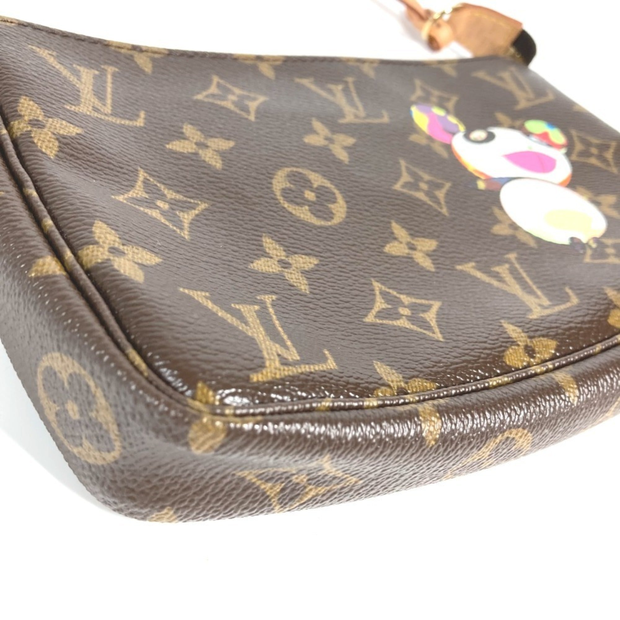 Louis Vuitton Brown Monogram Panda Monogram Handbag Pouch Shoulder Bag (Pre-Owned)