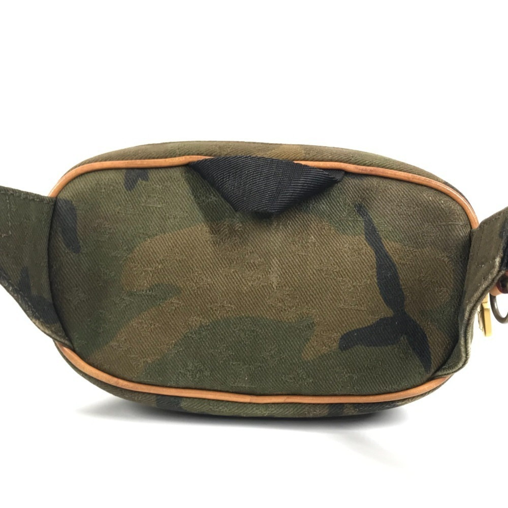 Louis Vuitton Camouflage Khaki Monogram Monogram Sling Bag (Pre-Owned)