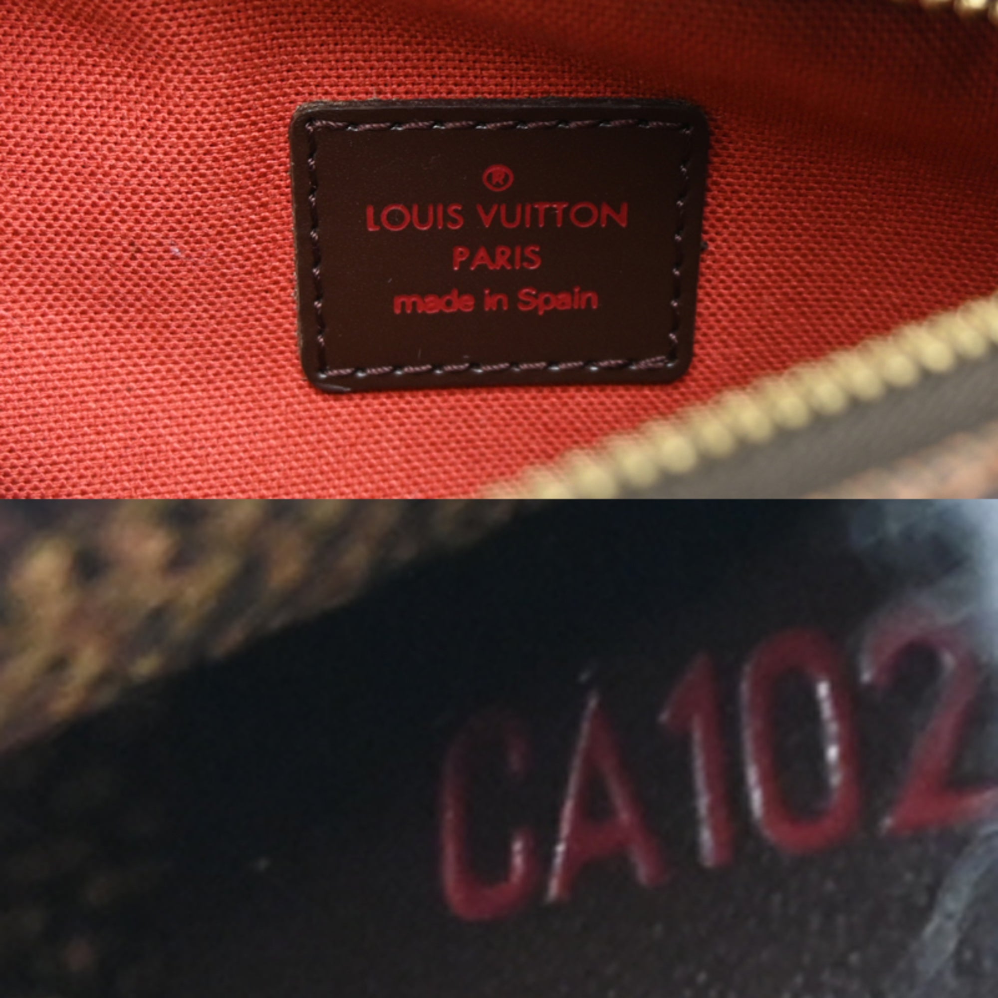 Louis Vuitton Brown Damier Canvas Sling Bag (Pre-Owned)