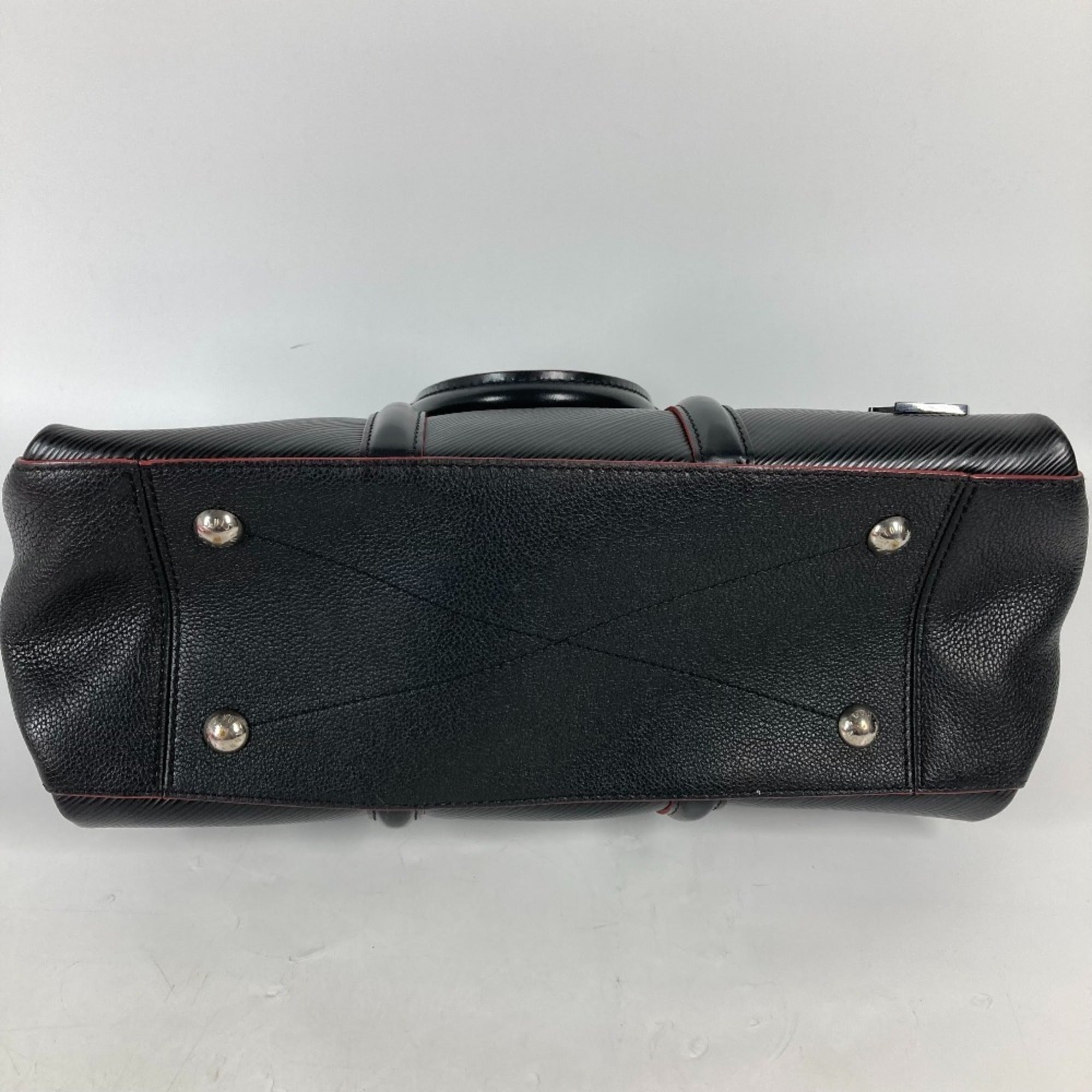 Louis Vuitton Bicolor Black Noir Pink Epi Leather Handbag Shoulder Bag Tote Bag (Pre-Owned)