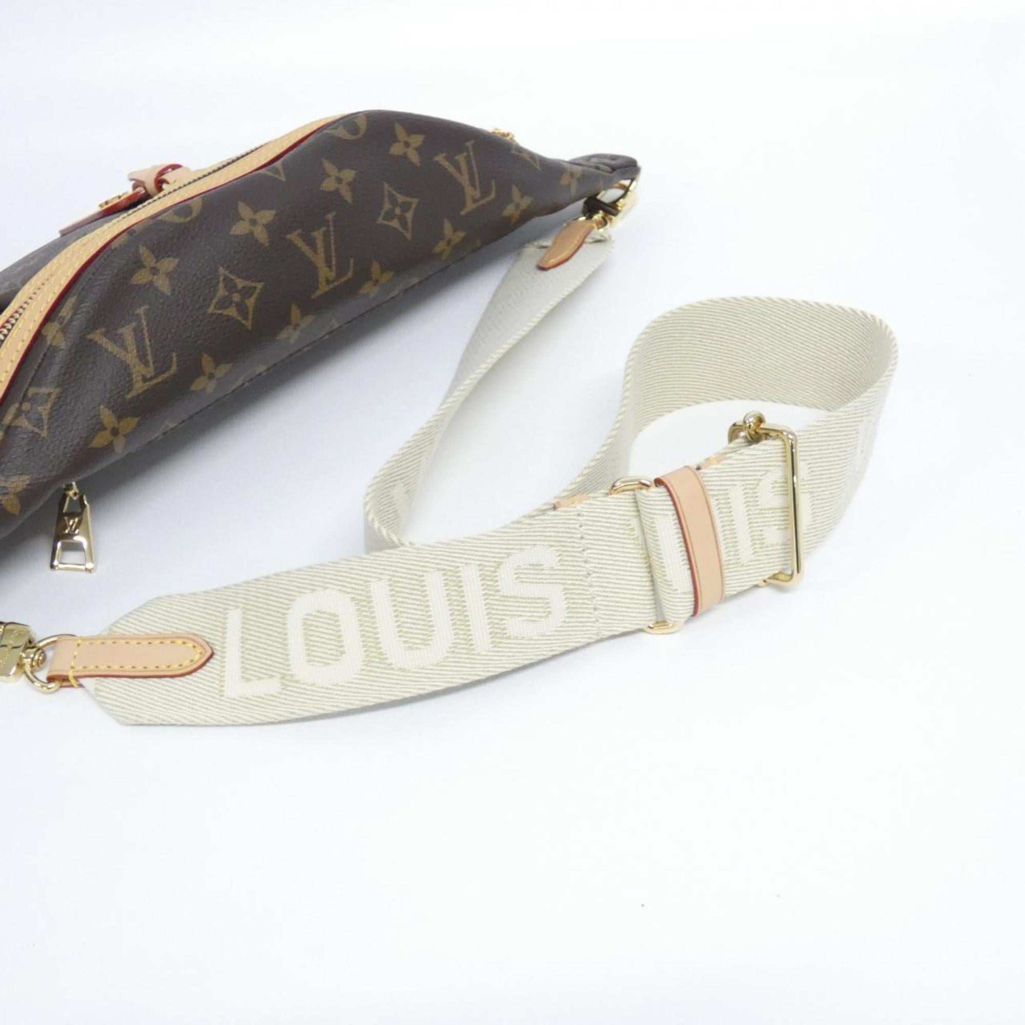 Louis Vuitton Marron Monogram Monogram Coated Canvas Fanny Pack Handbag Sling Bag (Pre-Owned)