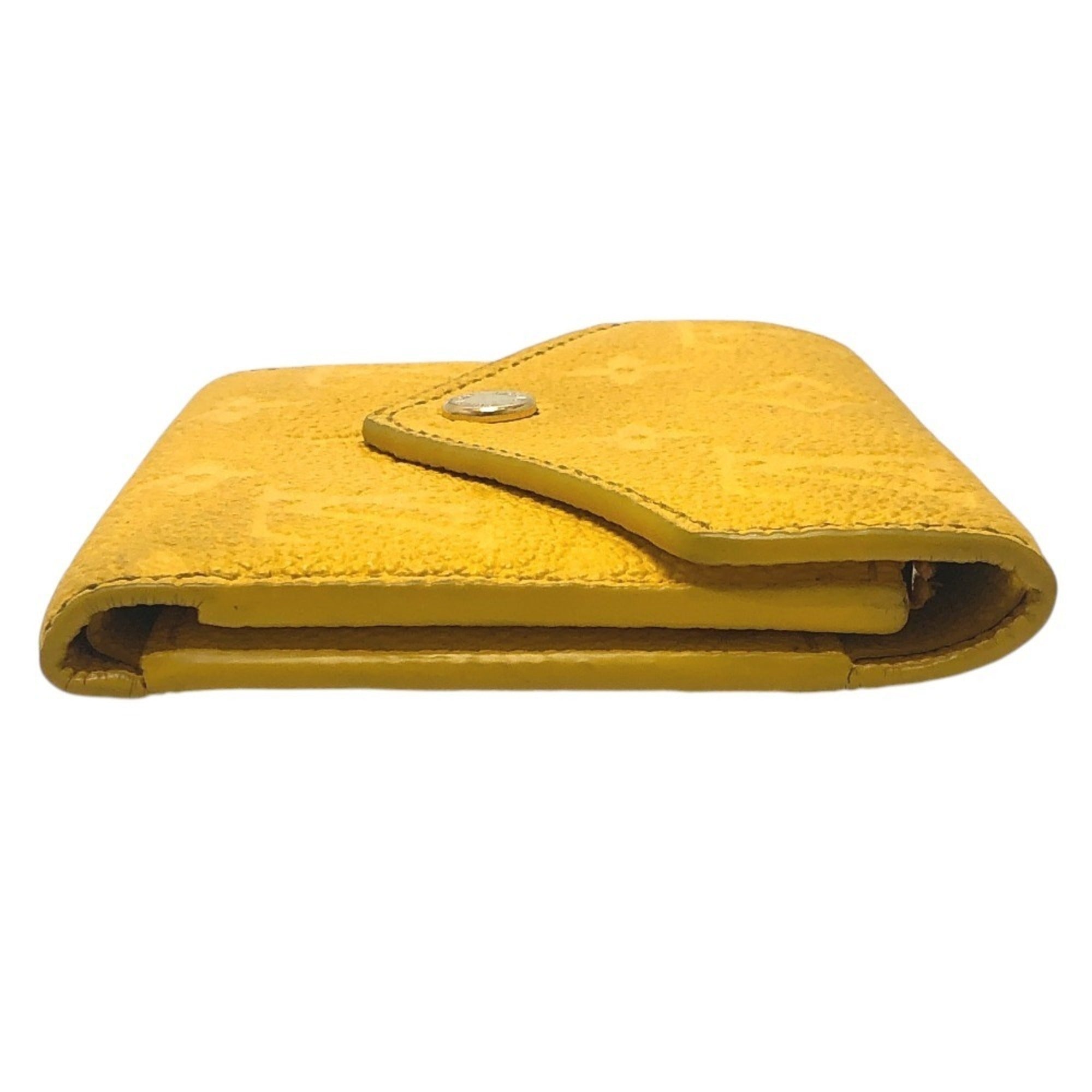 Louis Vuitton Yellow Monogram Empreinte Wallet (Tri-Fold) (Pre-Owned)