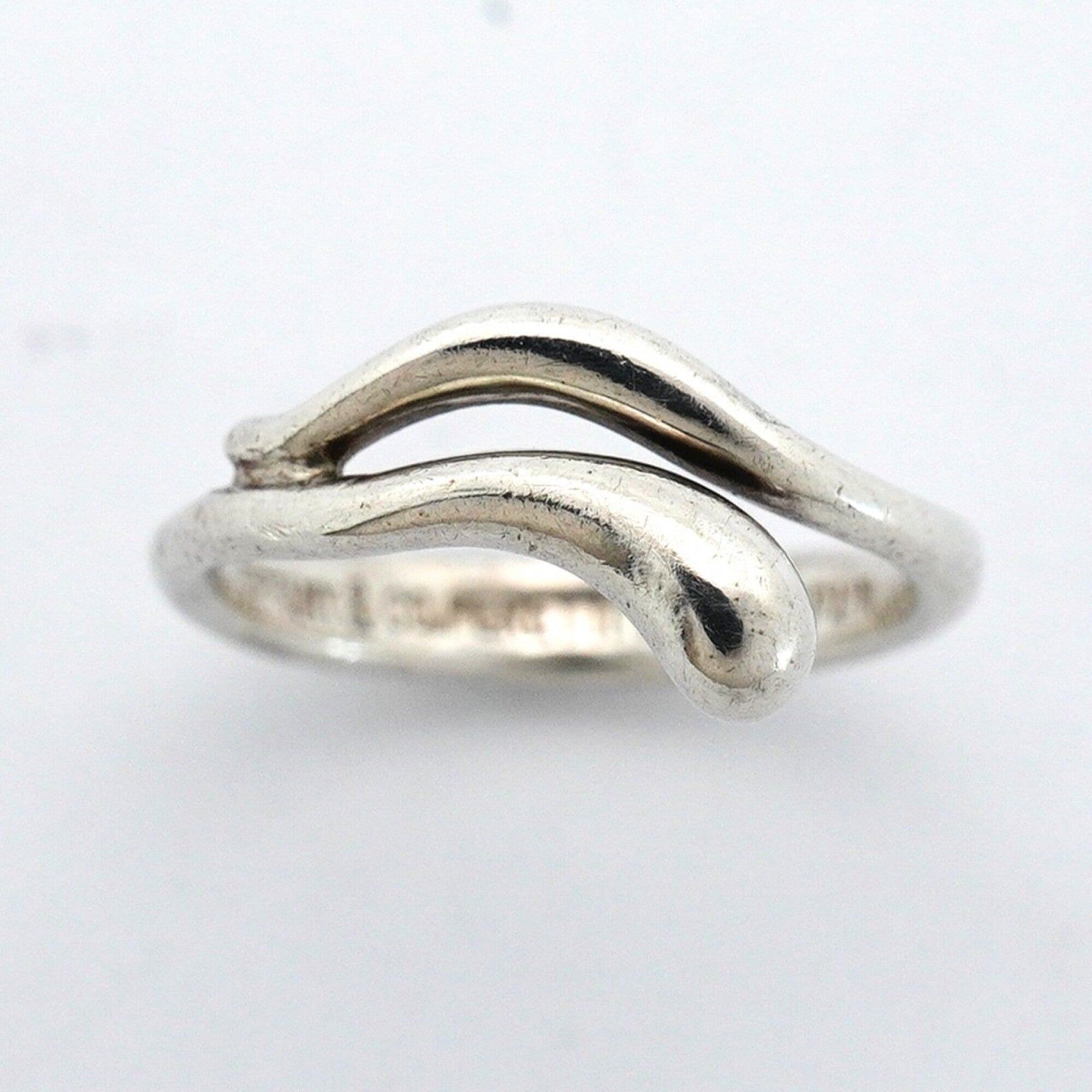 Tiffany Silver 925 Band Ring (Pre-Owned)