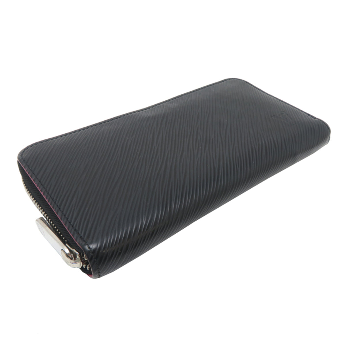 Louis Vuitton Black Noir Epi Leather Long Wallet (Bi-Fold) (Pre-Owned)