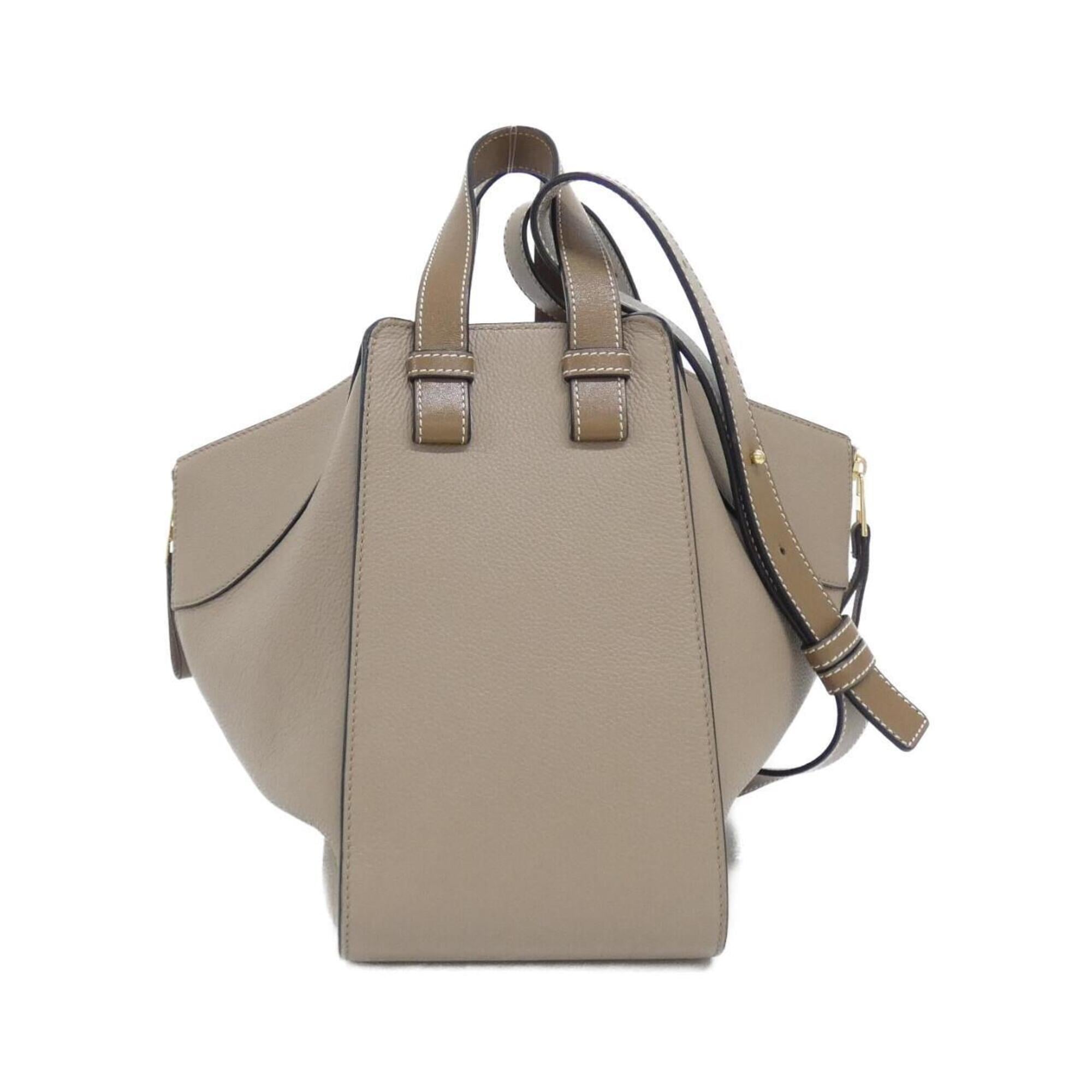 Loewe Beige Sand Leather Shoulder Bag (Pre-Owned)