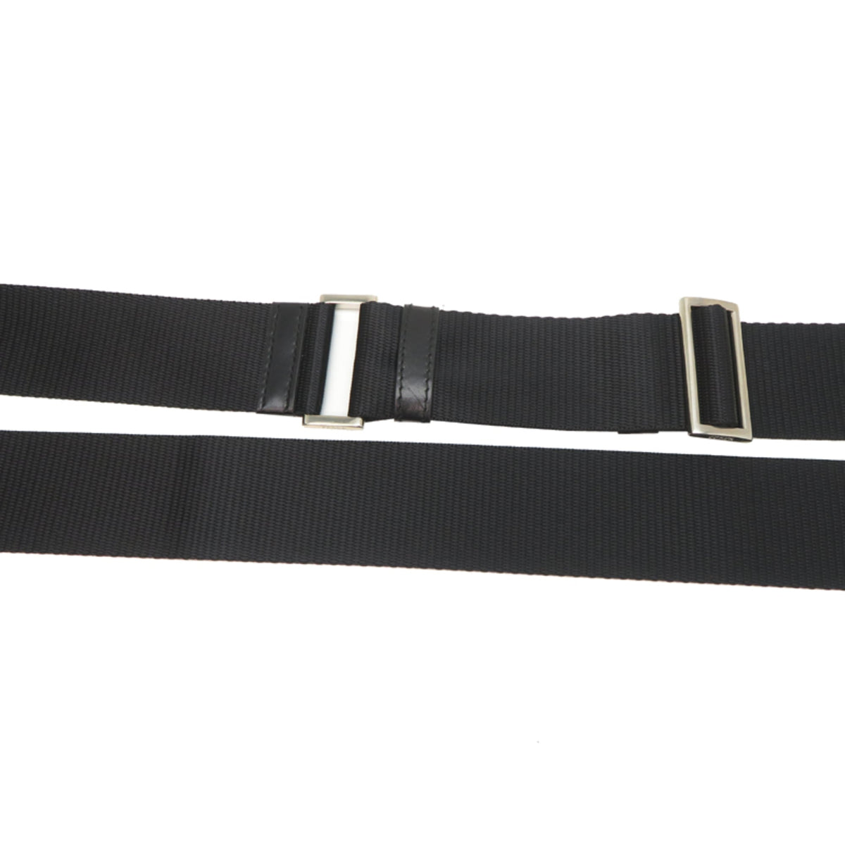 Prada Black Nylon Messenger Bag (Pre-Owned)