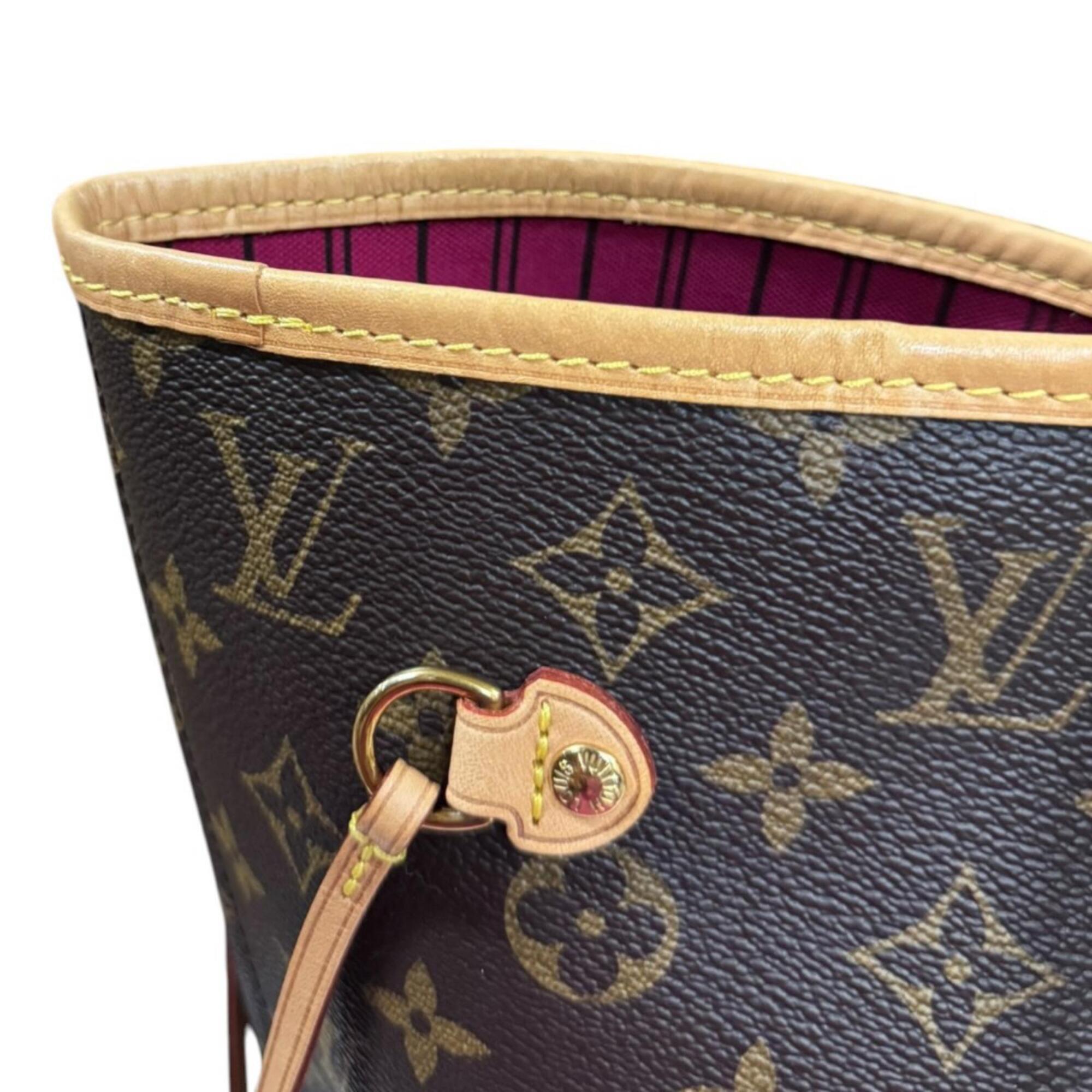 Louis Vuitton Monogram Brown Monogram Pivoine Monogram Pouch Tote Bag (Pre-Owned)
