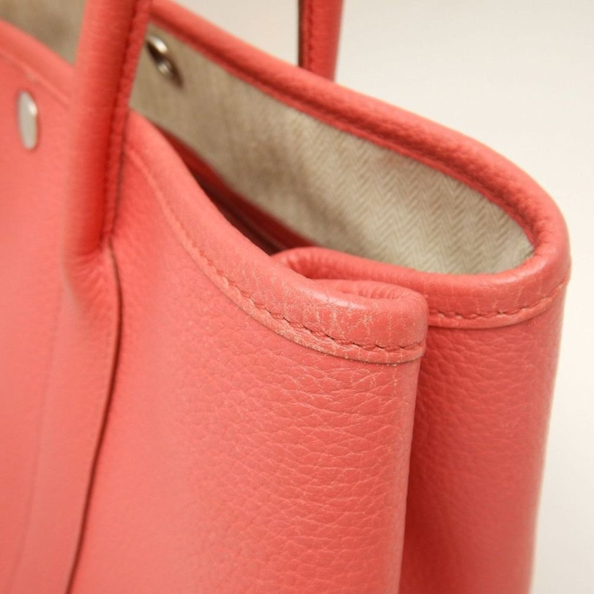 Hermes Garden Bougainvillier Negonda Leather Handbag (Pre-Owned)