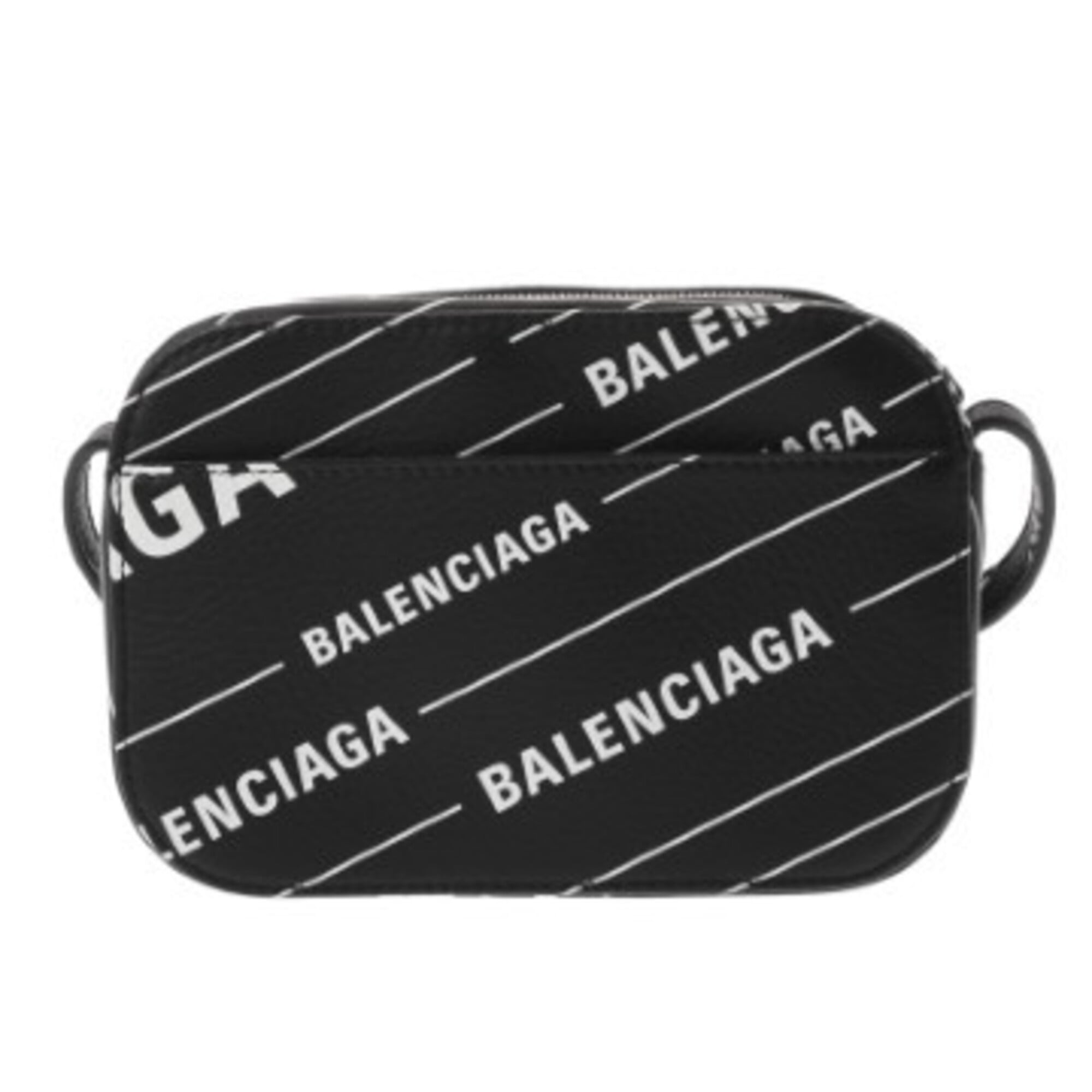 Balenciaga Black Leather Shoulder Bag (Pre-Owned)