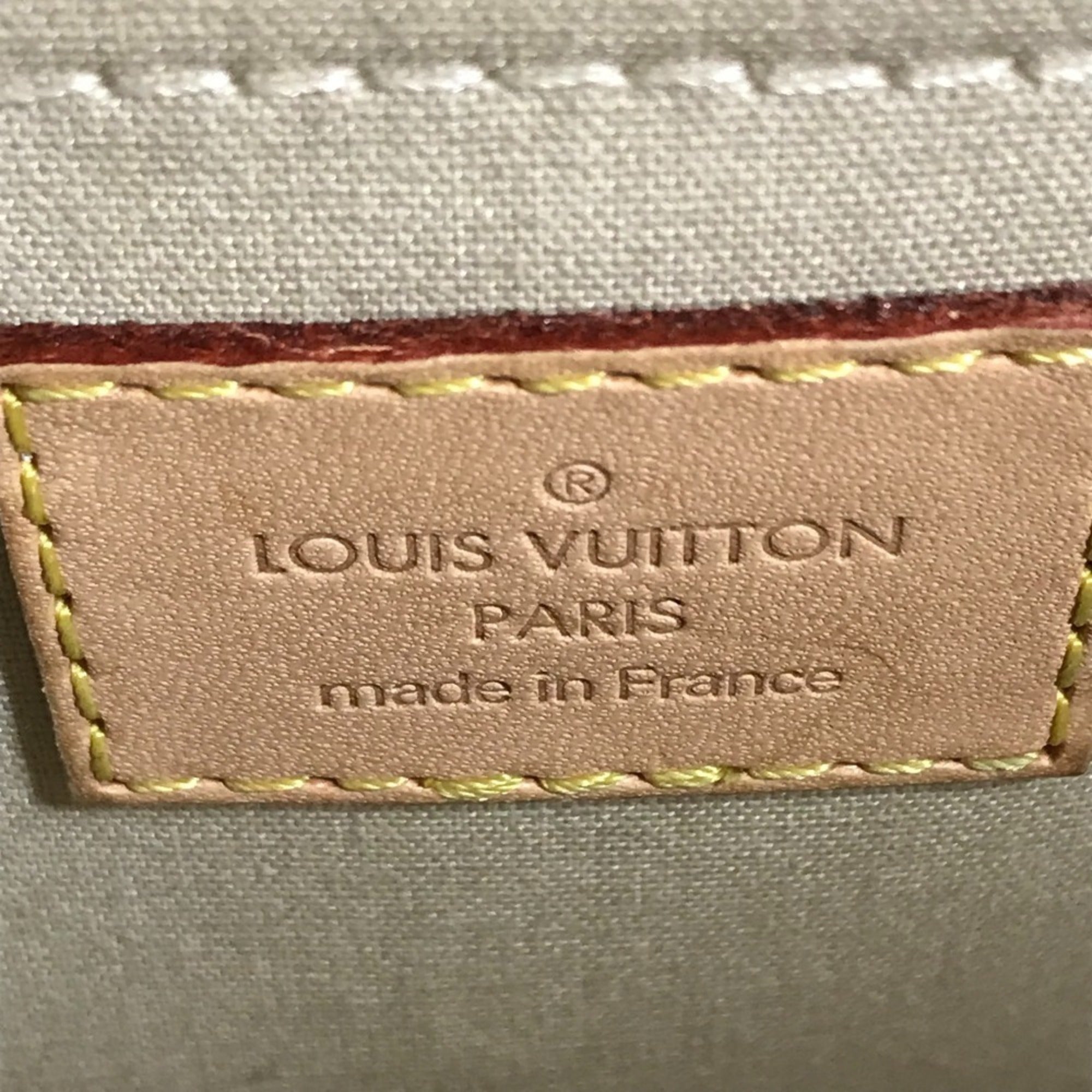 Louis Vuitton Yellow Monogram Vernis Shoulder Bag (Pre-Owned)