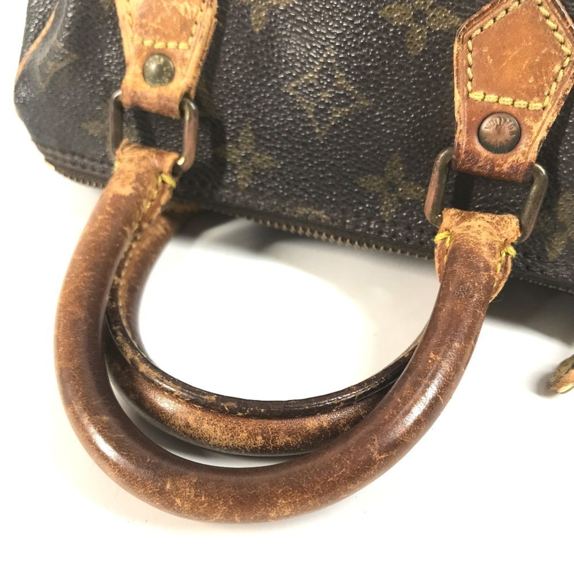 Louis Vuitton Brown Galle Monogram Canvas Handbag Pouch (Pre-Owned)