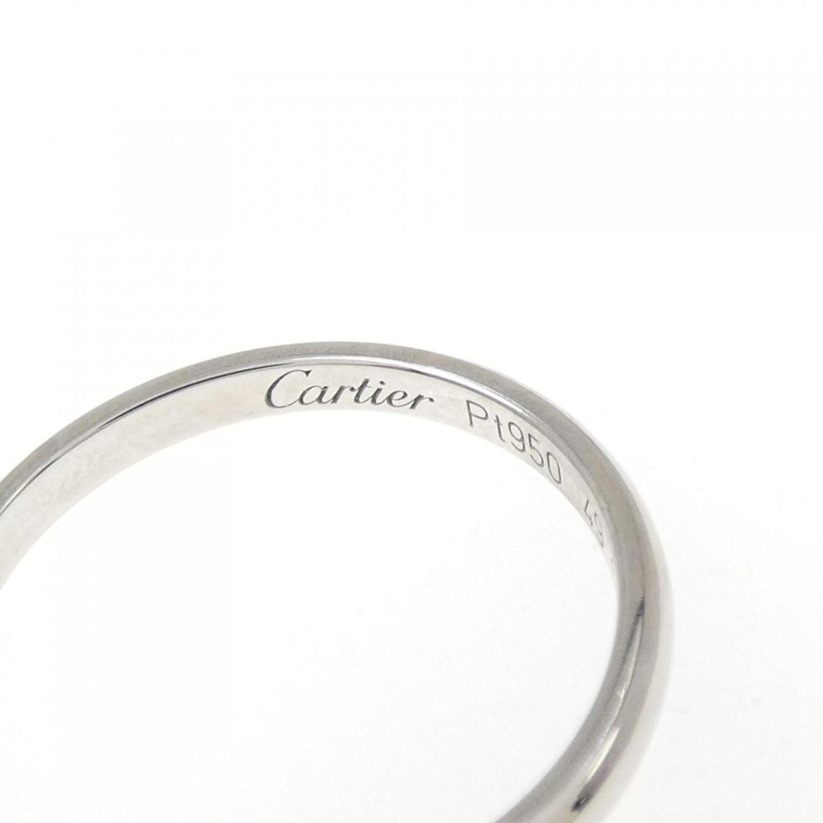 Cartier Platinum 950 Band Ring (Pre-Owned)