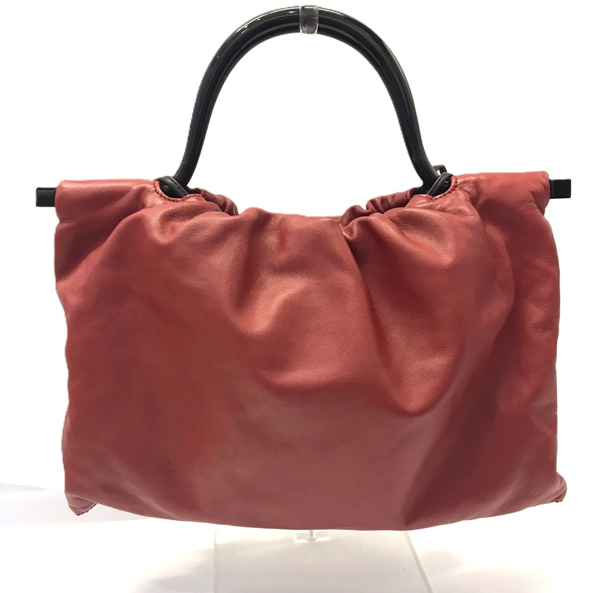Loewe Red Color Leather Handbag (Pre-Owned)