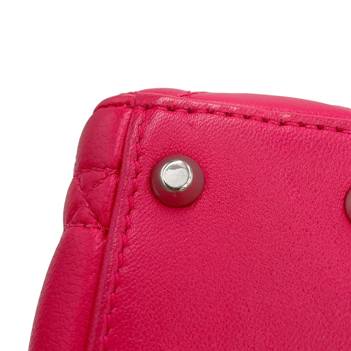 Christian Dior Pink Leather Handbag (Pre-Owned)