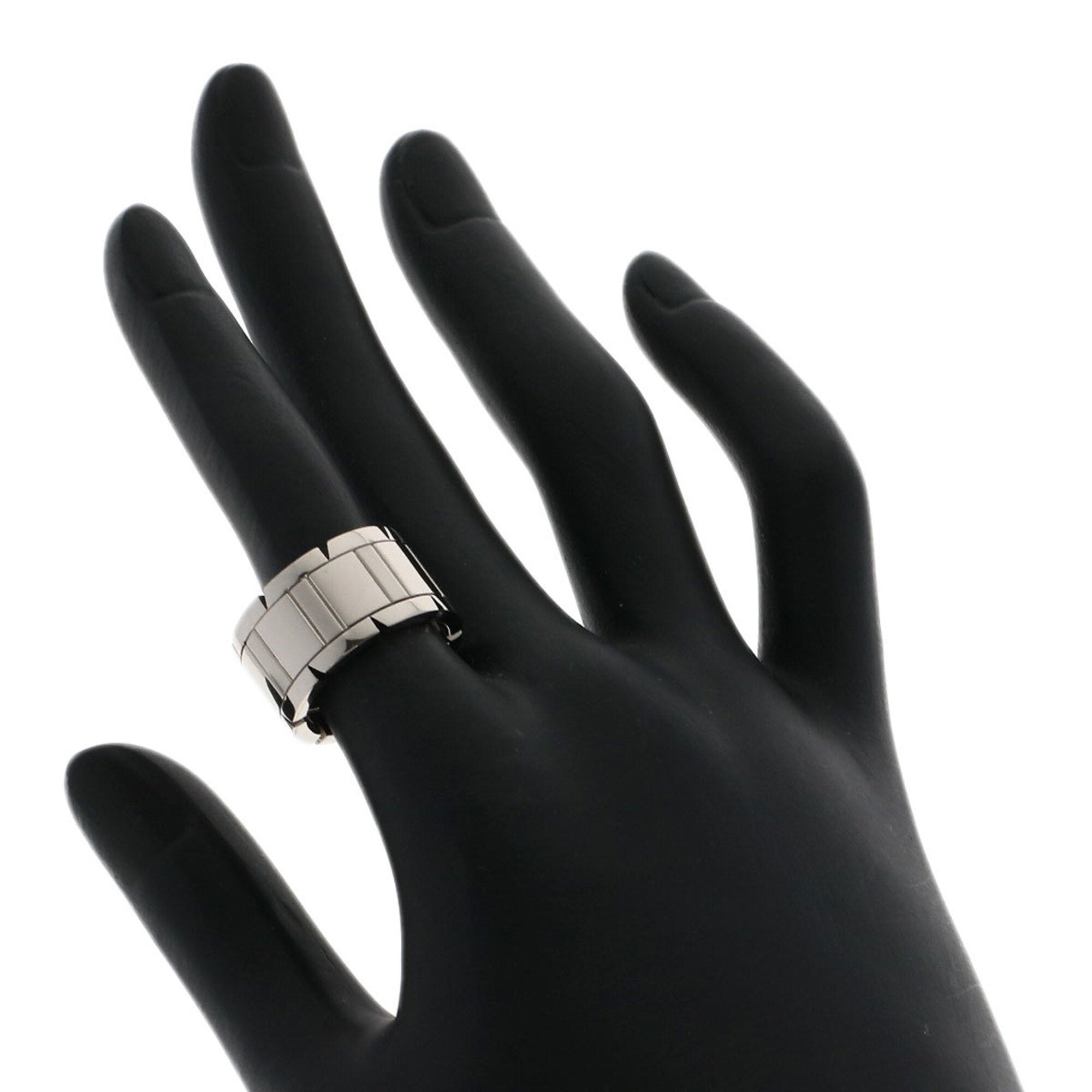 Cartier White Gold White Gold (18K) Band Ring (Pre-Owned)