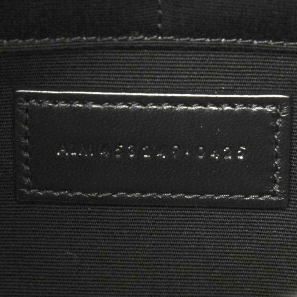 Saint Laurent Black Leather Clutch Bag (Pre-Owned)