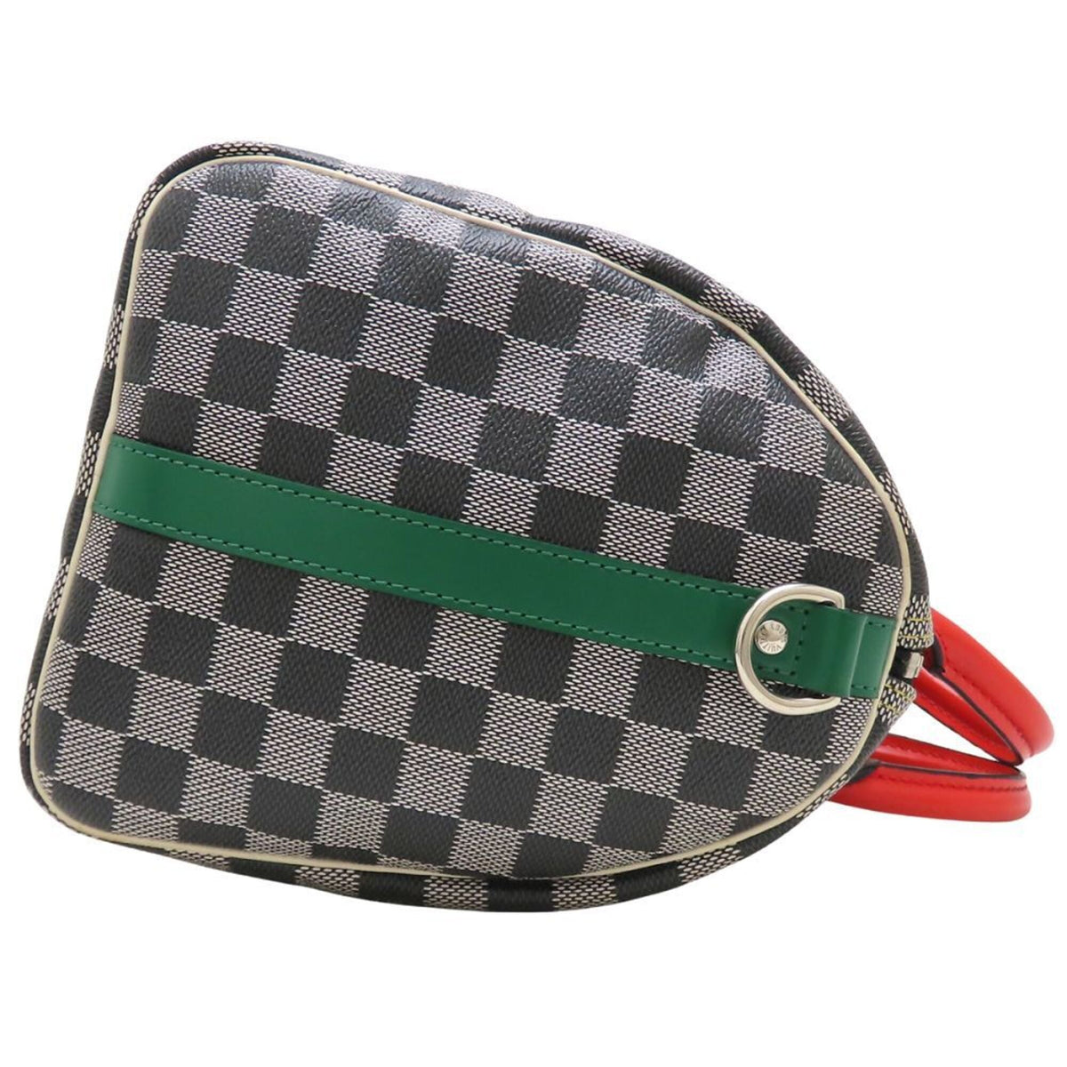 Louis Vuitton Damier Multi-Color Noir Damier Canvas Leather Handbag (Pre-Owned)