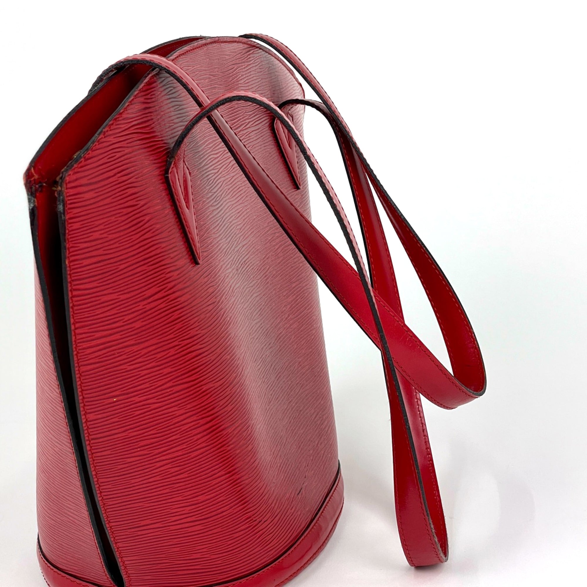 Louis Vuitton Castilian Red Epi Leather Tote Bag (Pre-Owned)