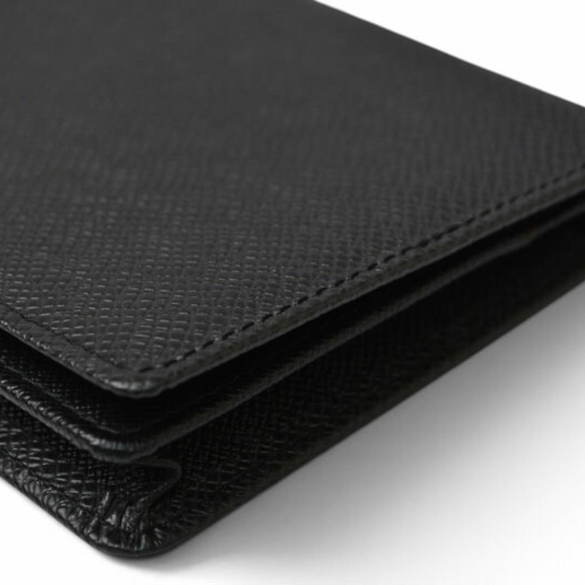 Louis Vuitton Taiga Ardoise Leather Wallet (Bi-Fold) (Pre-Owned)
