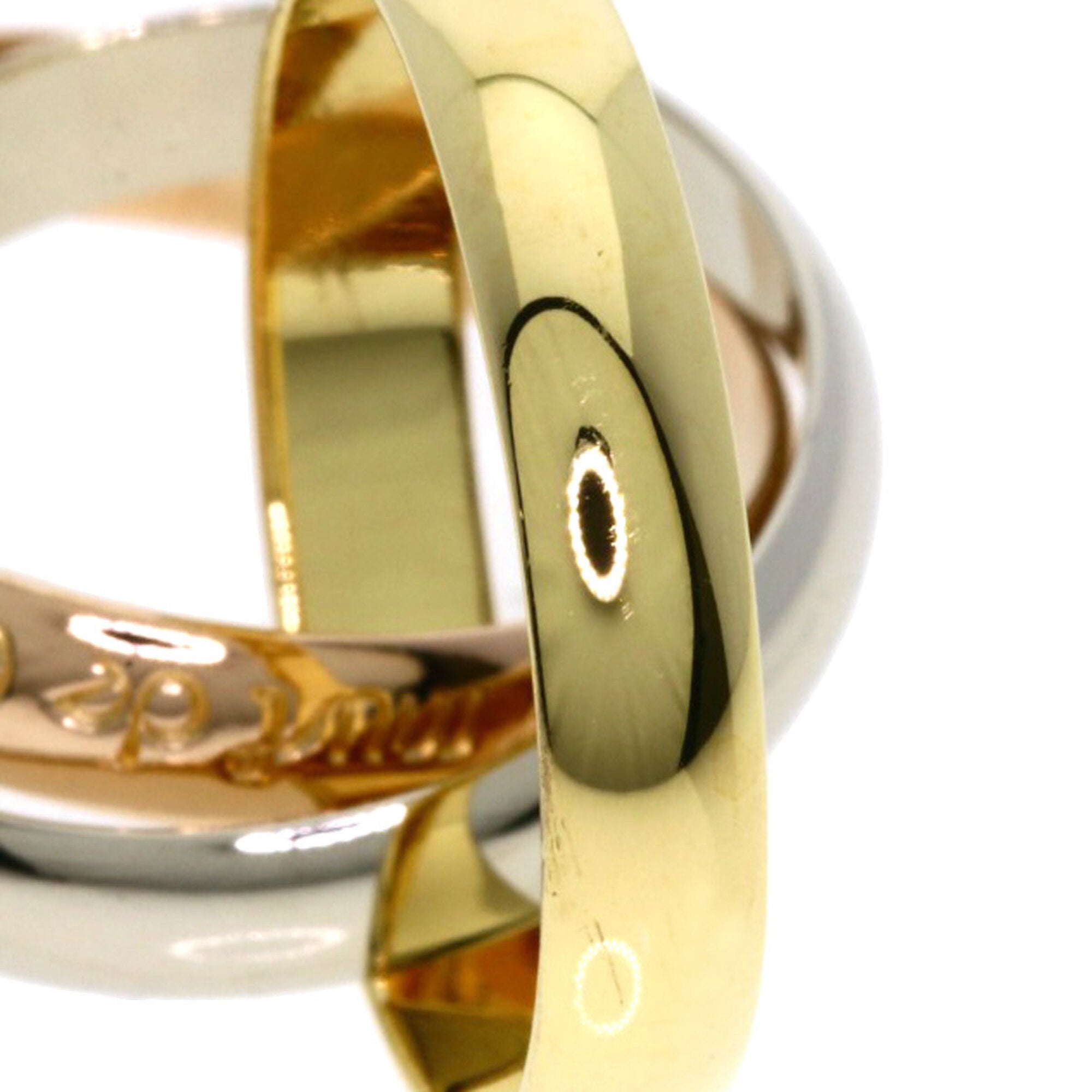 Cartier Yellow Gold (18K) Pink Gold (18K) White Gold (18K) Band Ring (Pre-Owned)