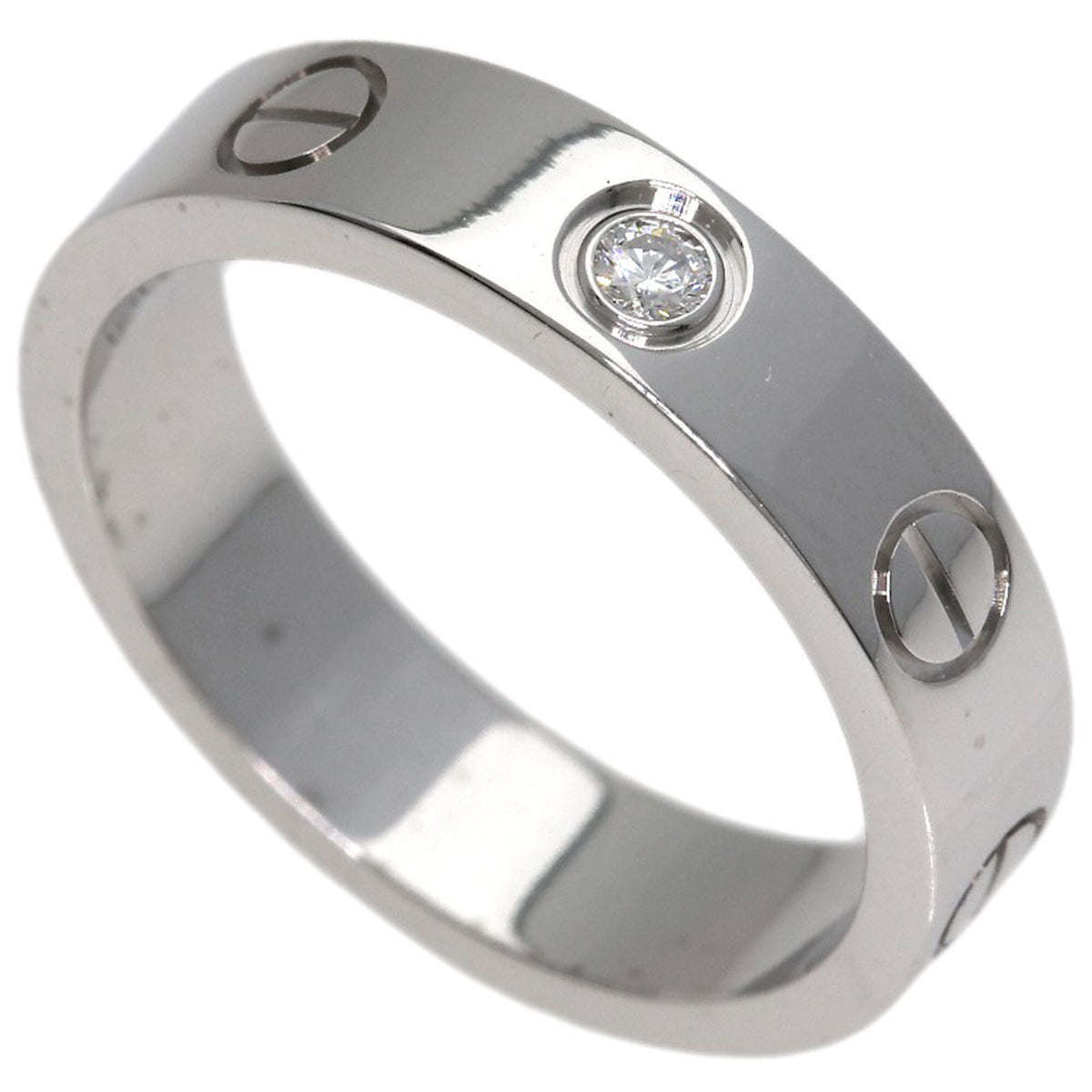 Cartier White Gold (18K) Band Ring (Pre-Owned)