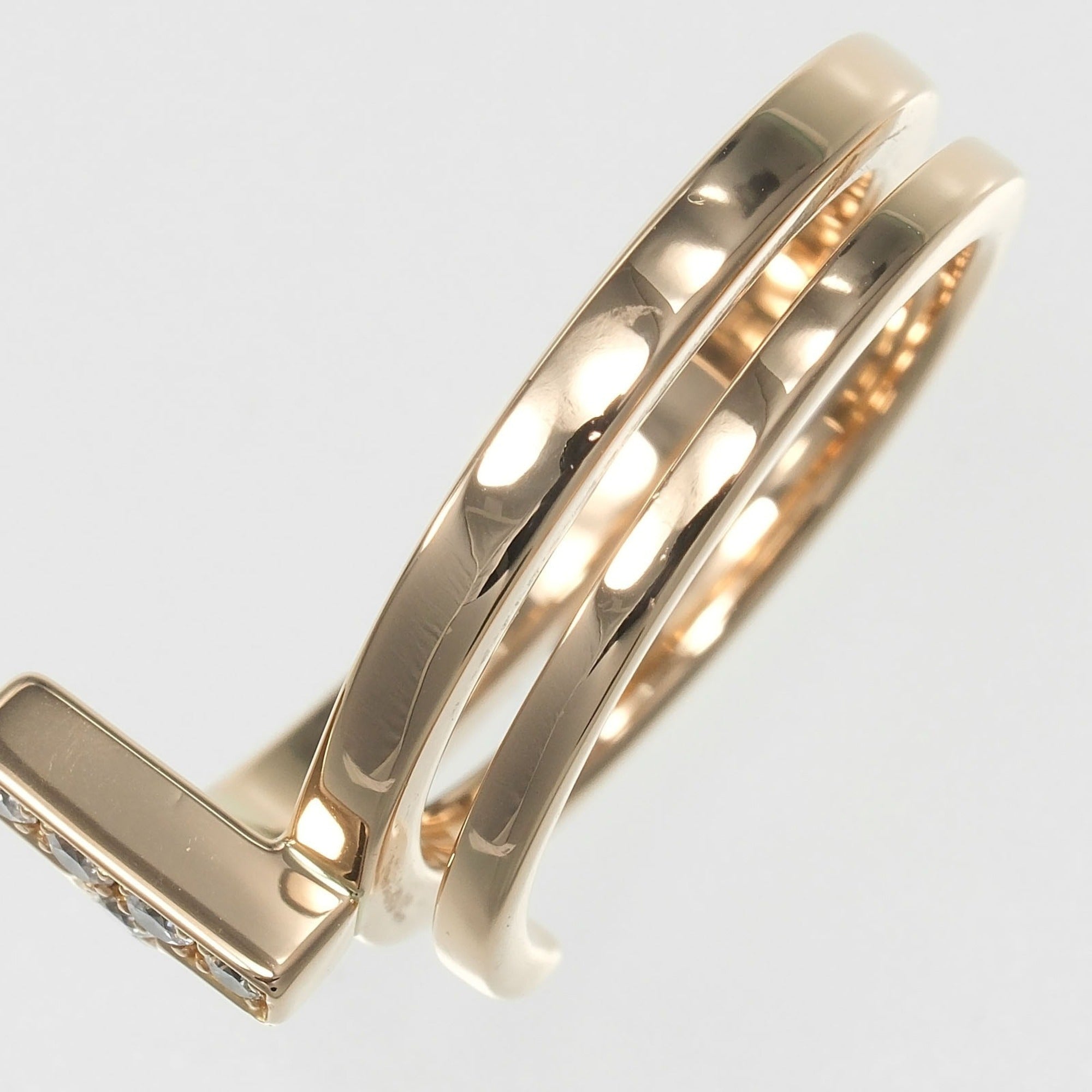 Tiffany Pink Gold (18K) Band Ring (Pre-Owned)
