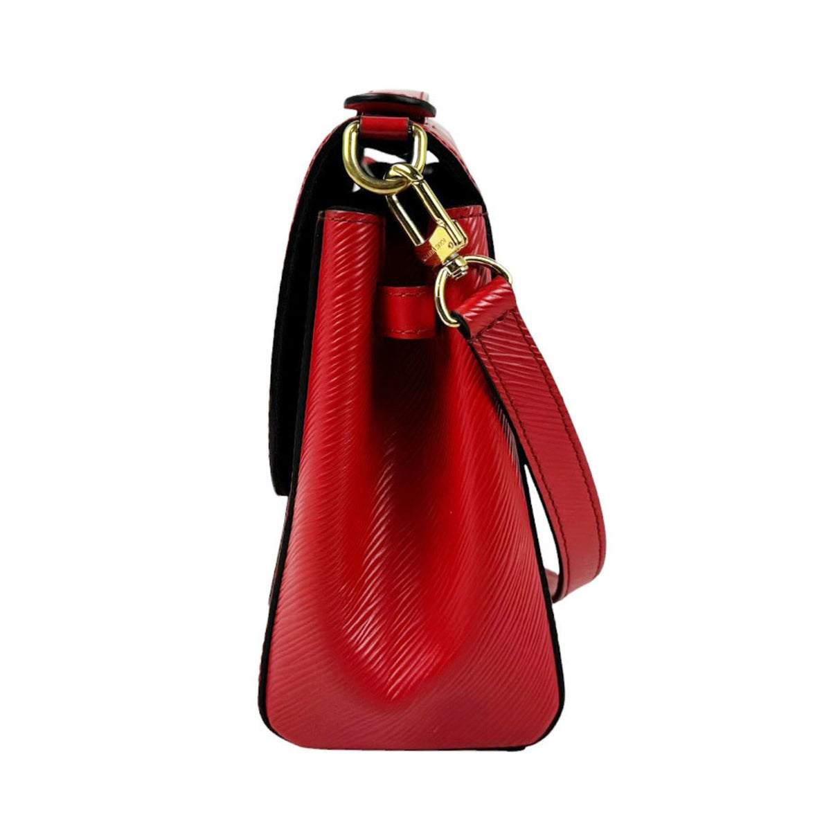 Louis Vuitton Red Color Epi Leather Handbag Shoulder Bag (Pre-Owned)