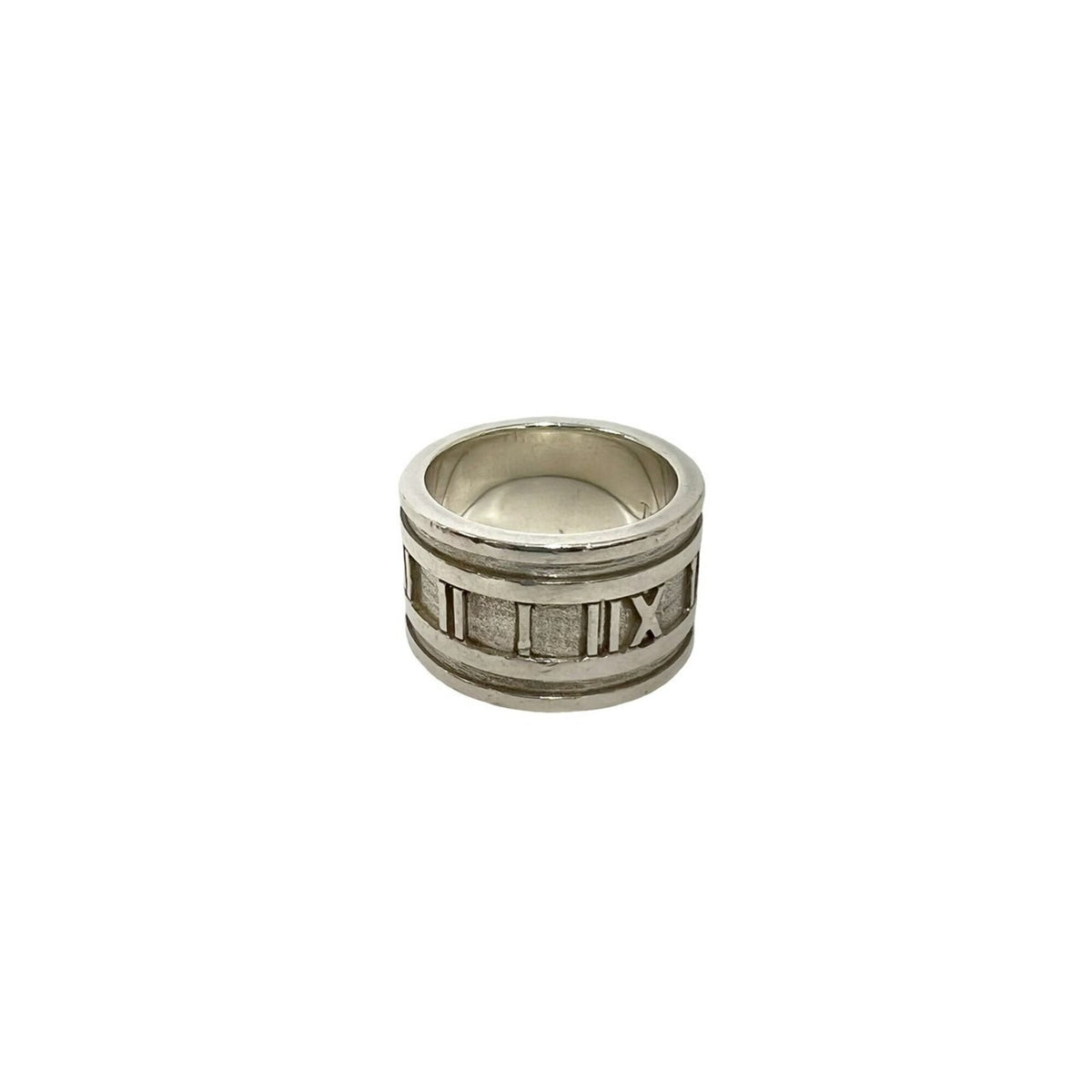 Tiffany Silver Silver 925 Band Ring (Pre-Owned)