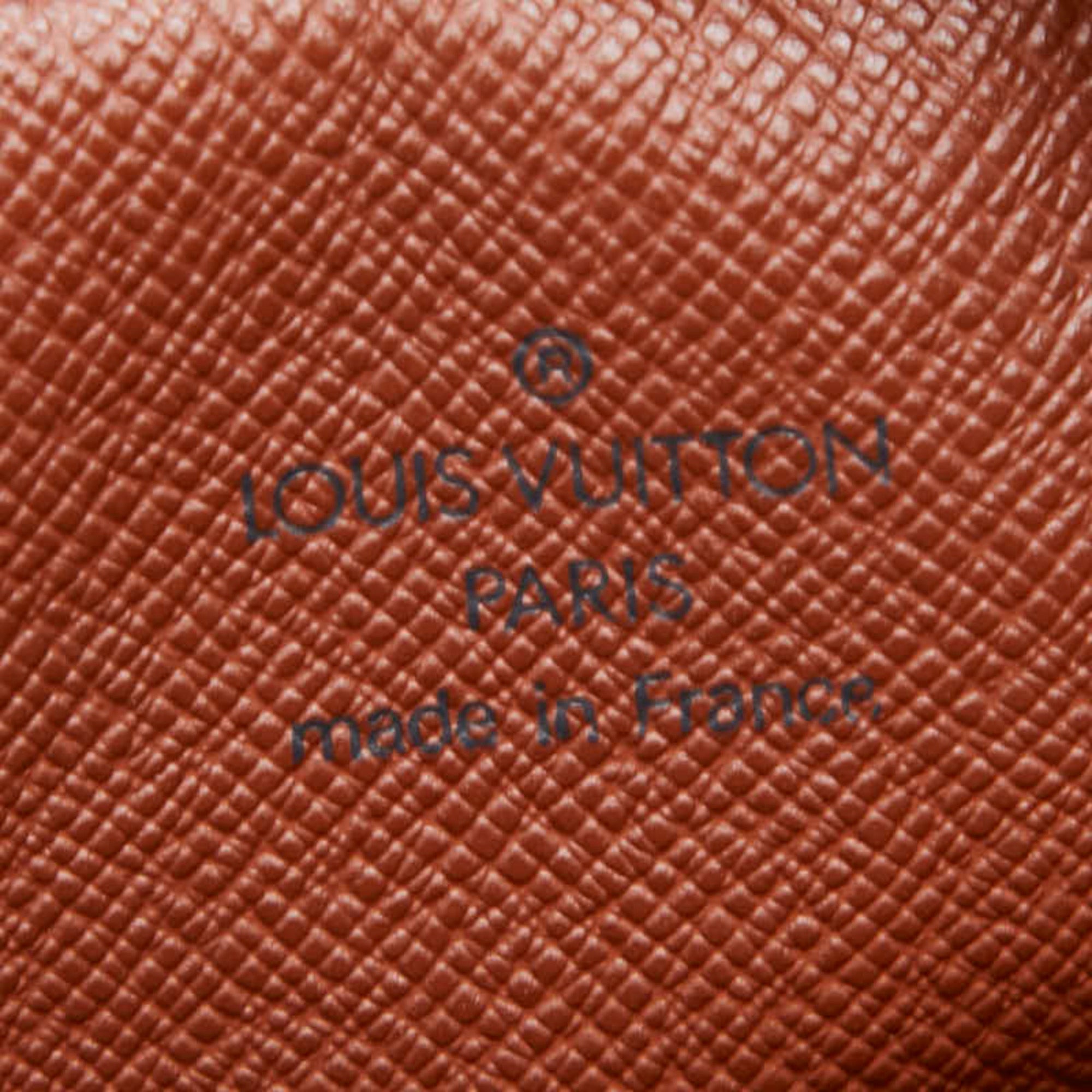 Louis Vuitton Brown Pvc Leather Shoulder Bag (Pre-Owned)