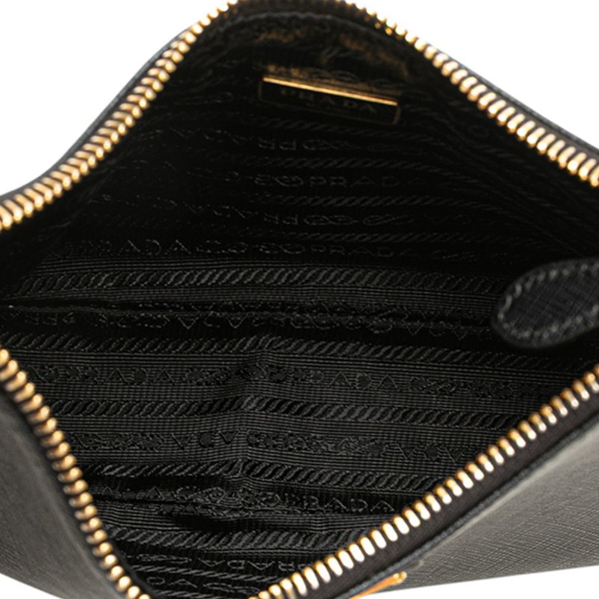 Prada Black Leather Shoulder Bag (Pre-Owned)