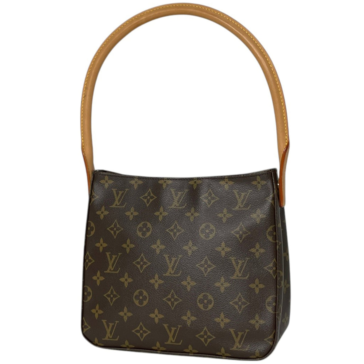 Louis Vuitton Brown Monogram Shoulder Bag (Pre-Owned)