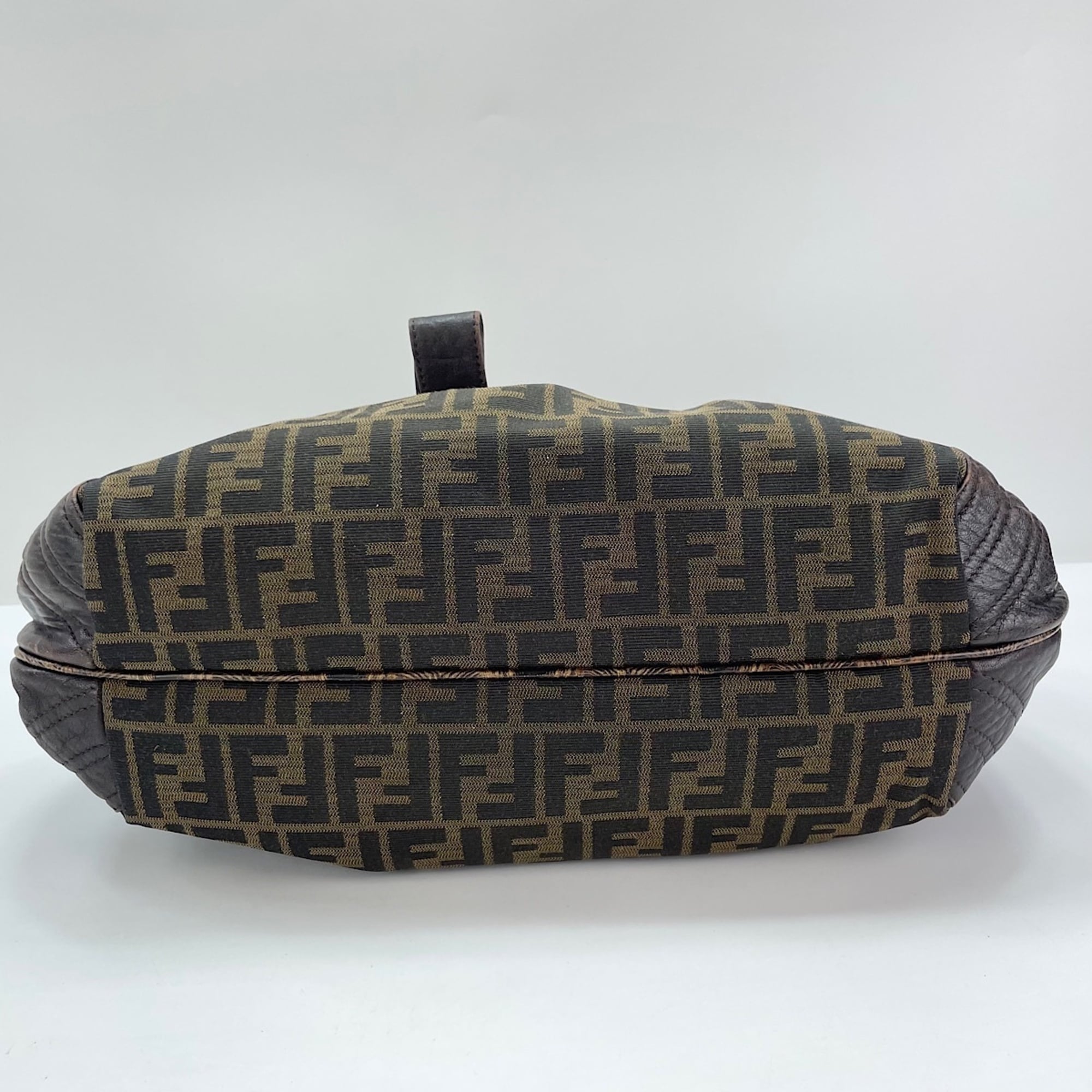 Fendi Brown Zucca Tote Bag (Pre-Owned)