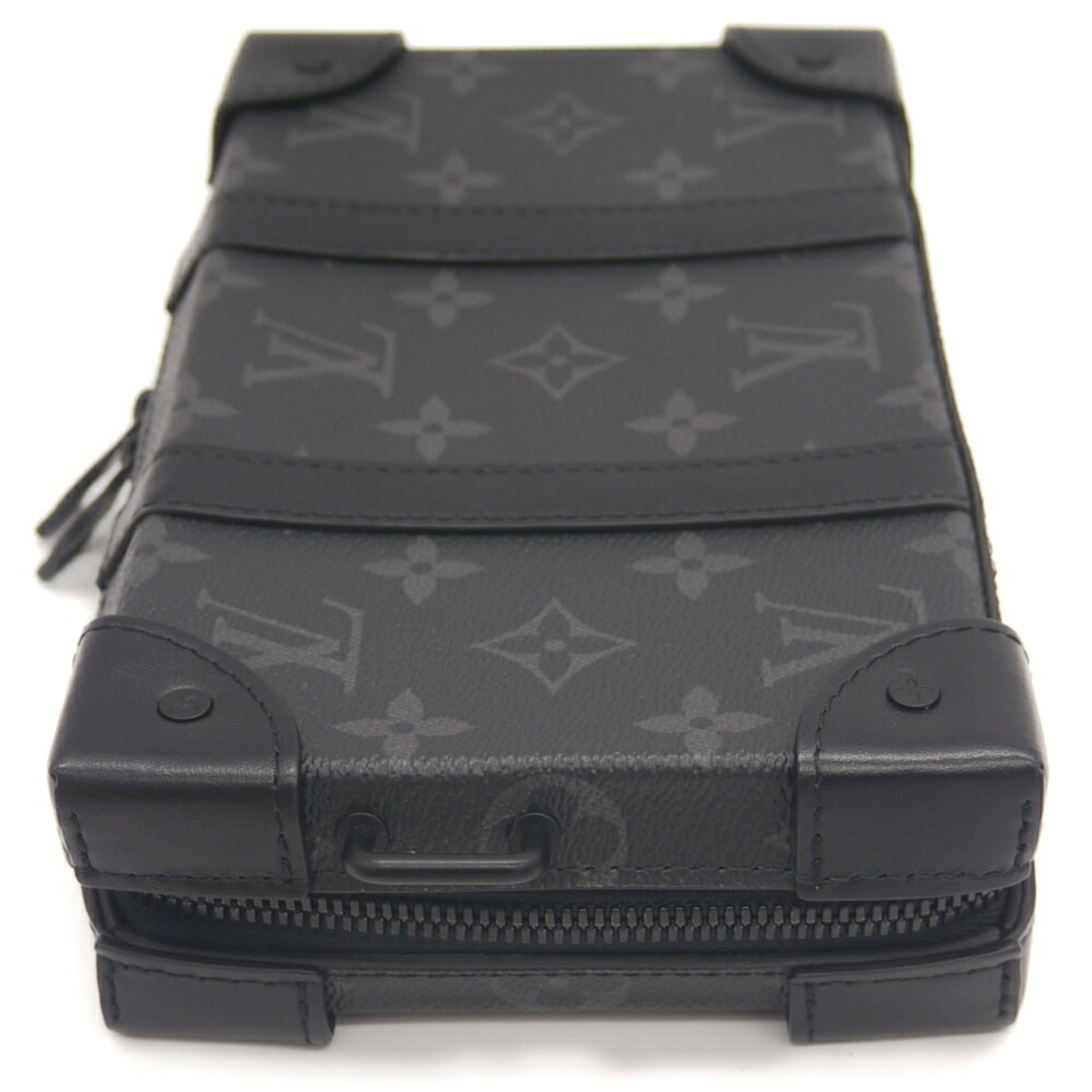 Louis Vuitton Black Monogram Eclipse Leather Shoulder Bag (Pre-Owned)