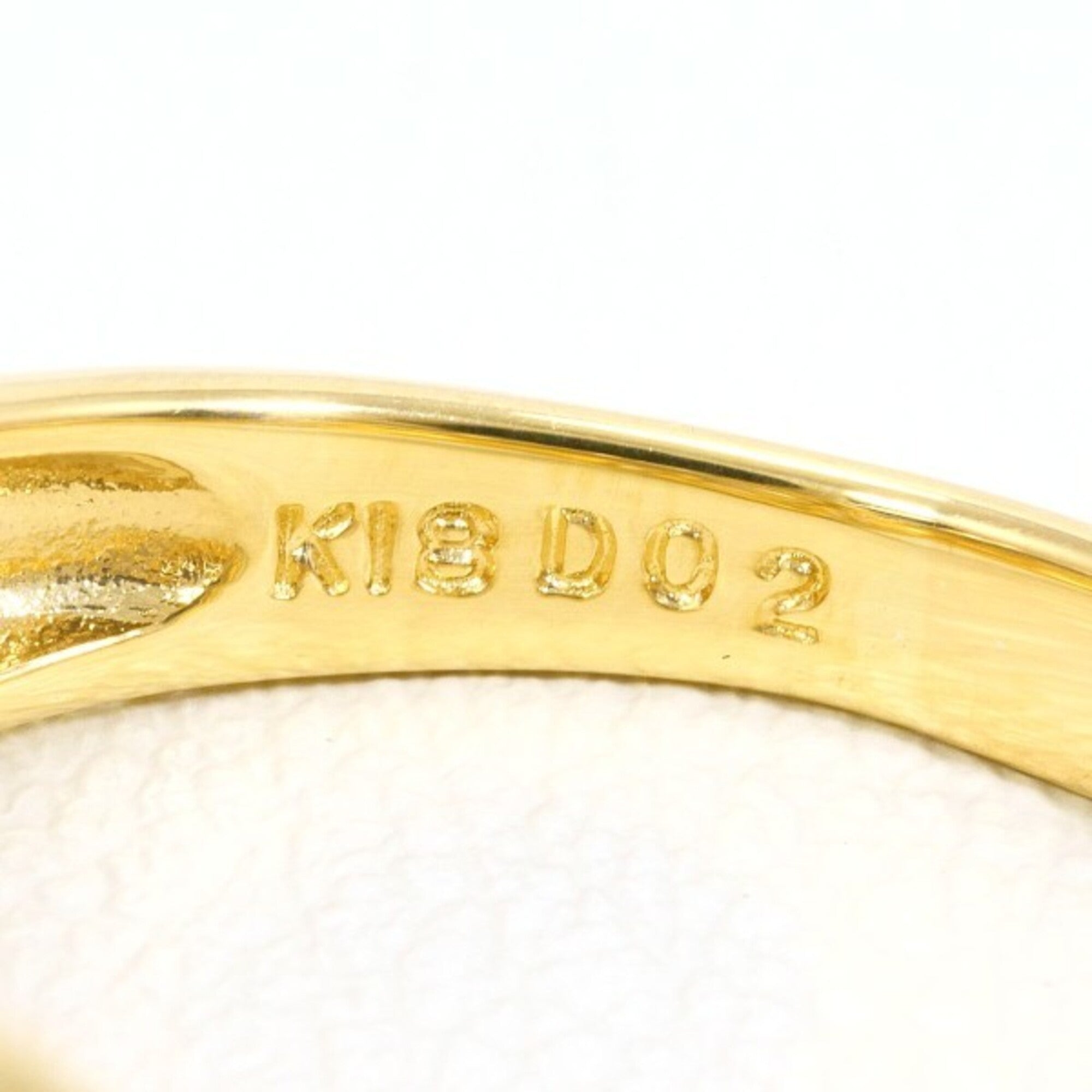 Unbranded Yellow Gold Yellow Gold (18K) Platinum 850 Band Ring (Pre-Owned)