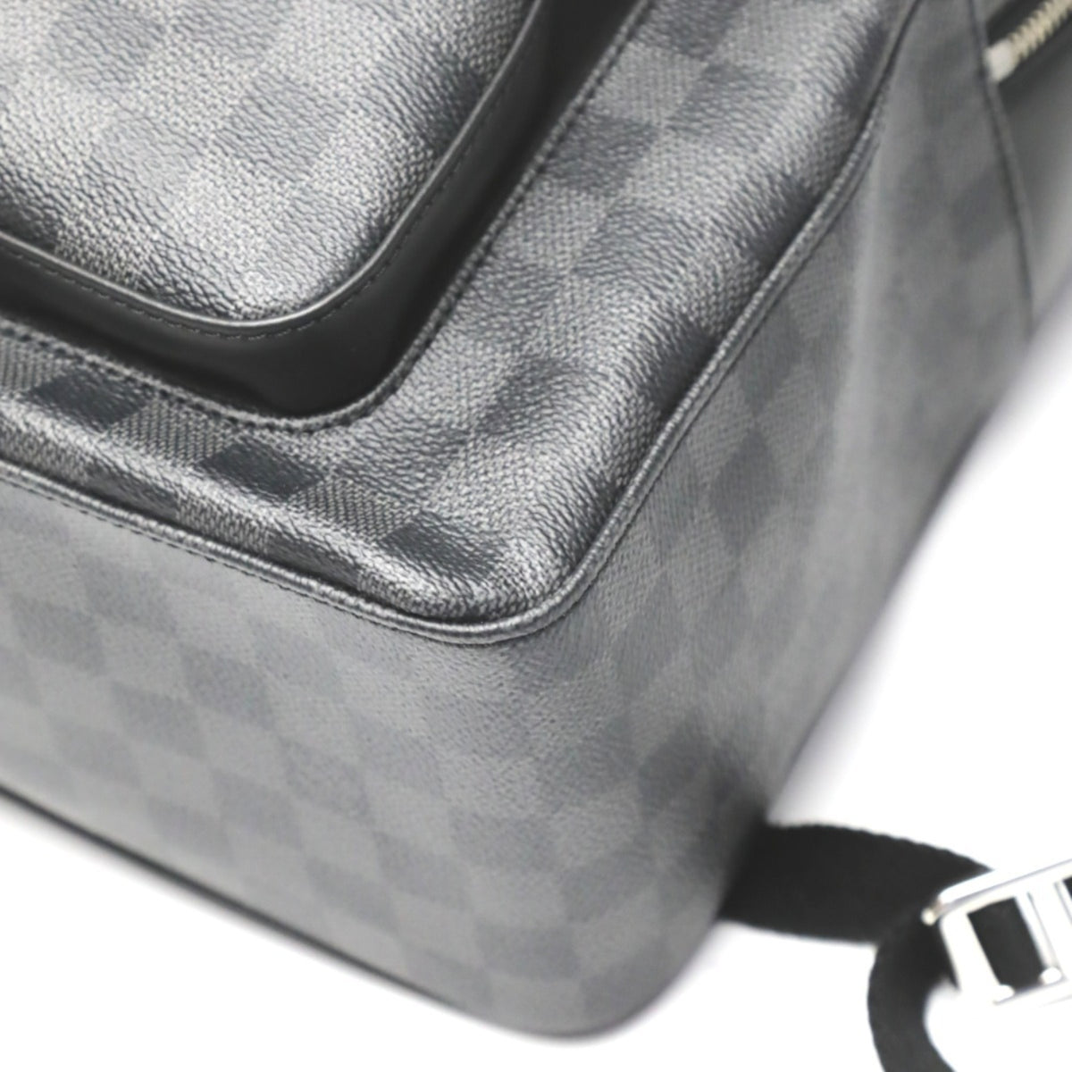 Louis Vuitton Damier Graphite Black Damier Graphite Backpack (Pre-Owned)