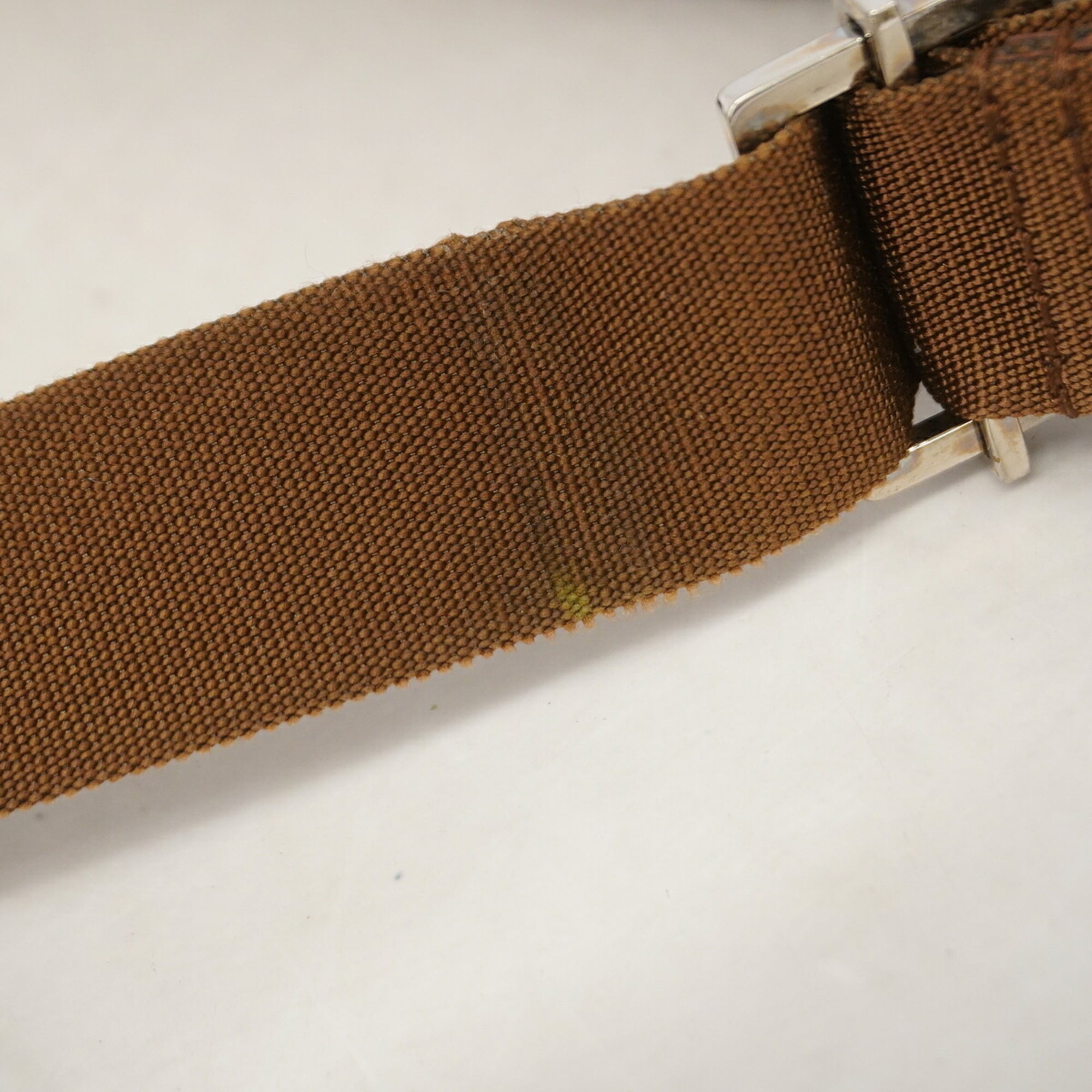 Gucci Brown Canvas Shoulder Bag (Pre-Owned)