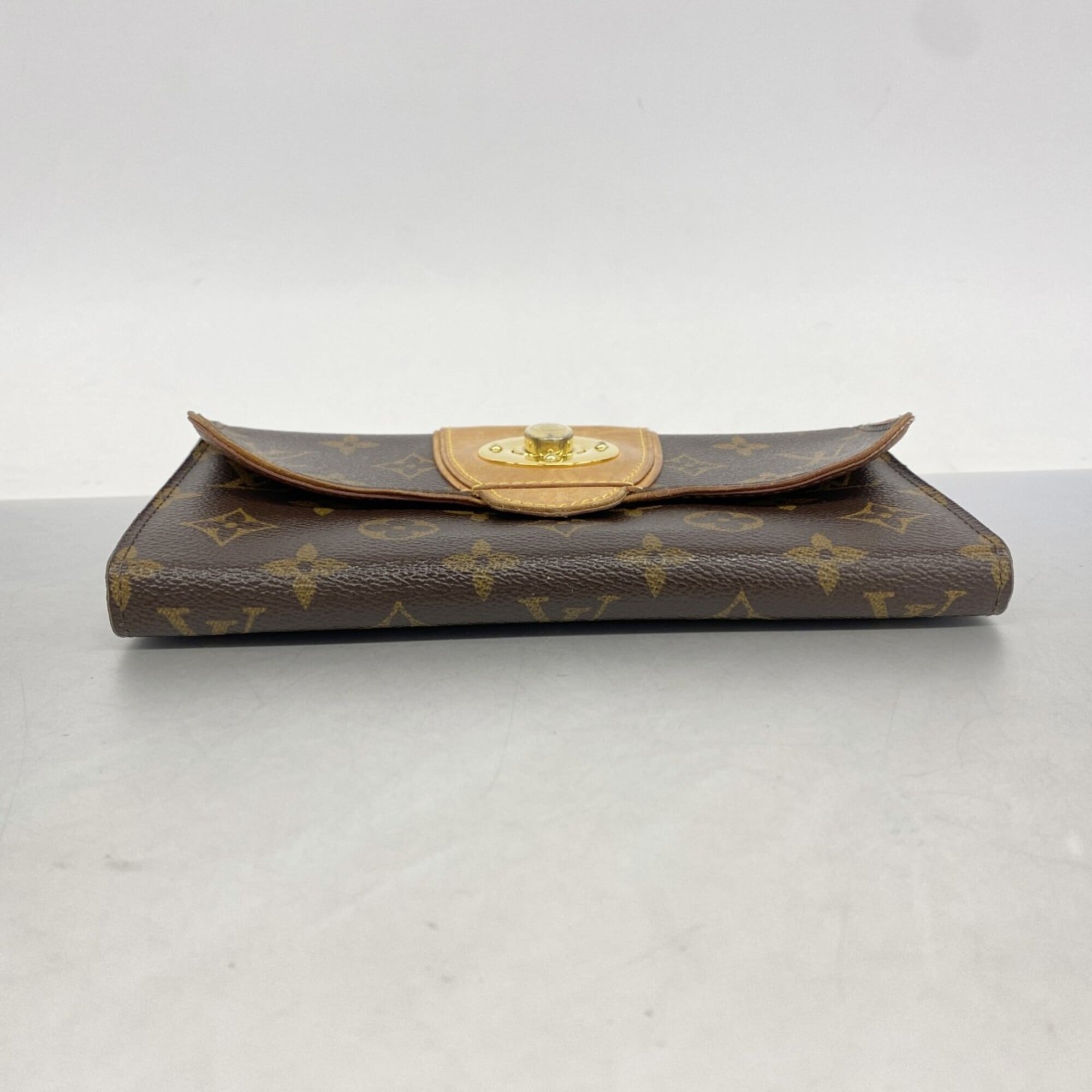 Louis Vuitton Brown Long Wallet (Bi-Fold) (Pre-Owned)