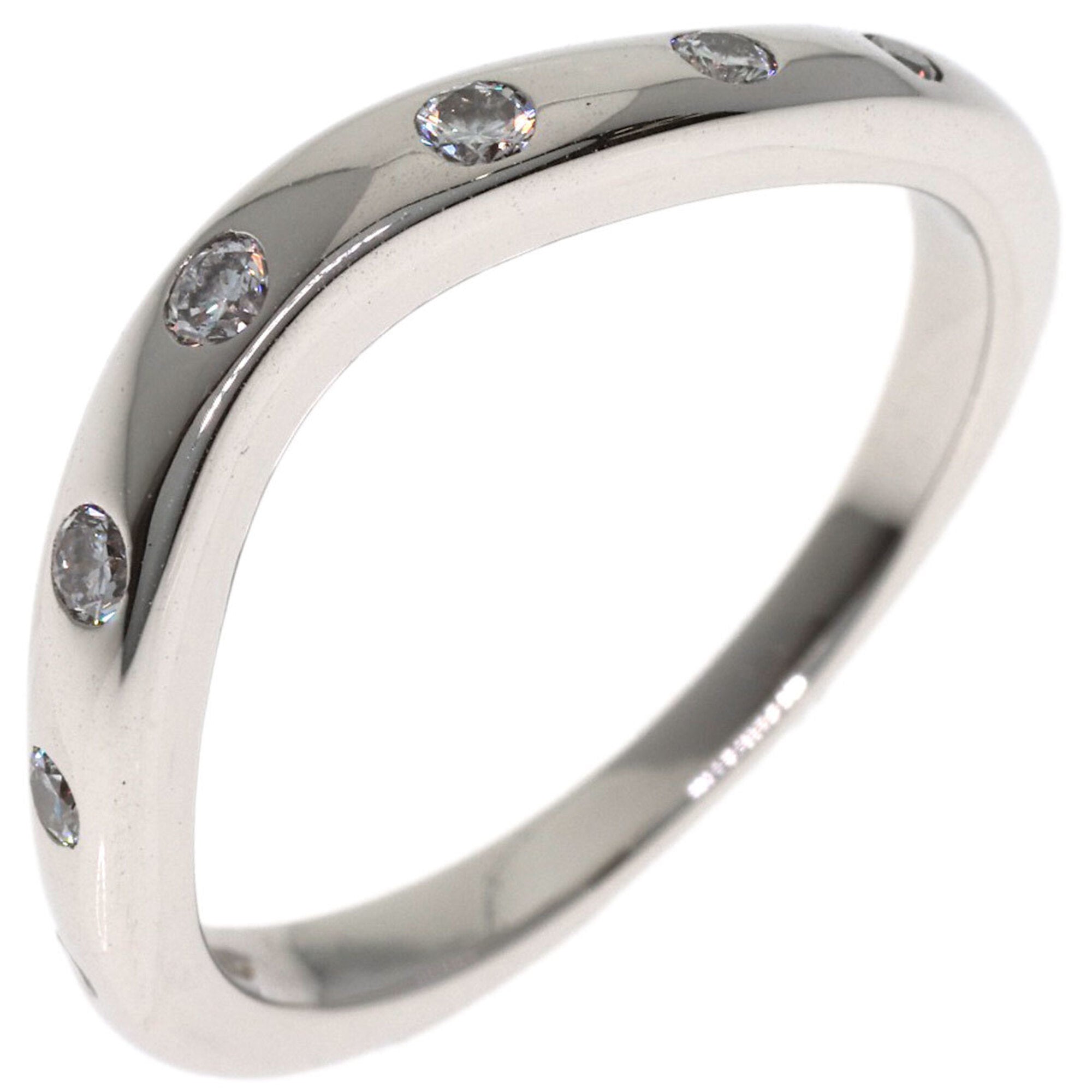 Bvlgari Platinum 950 Band Ring (Pre-Owned)