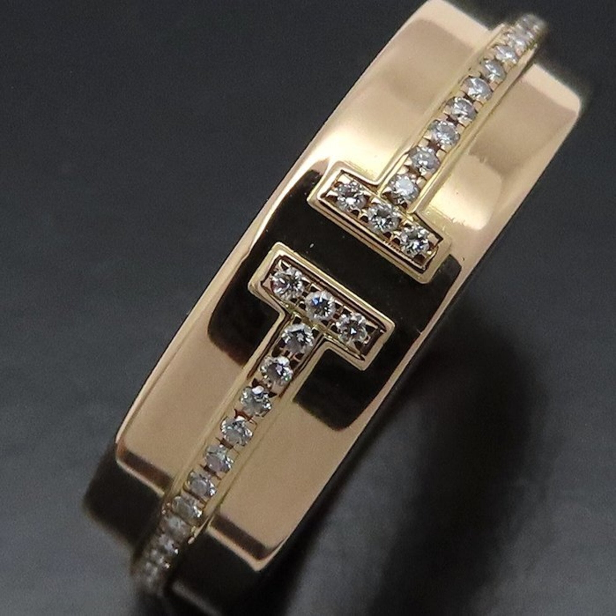 Tiffany Pink Gold (18K) Band Ring (Pre-Owned)