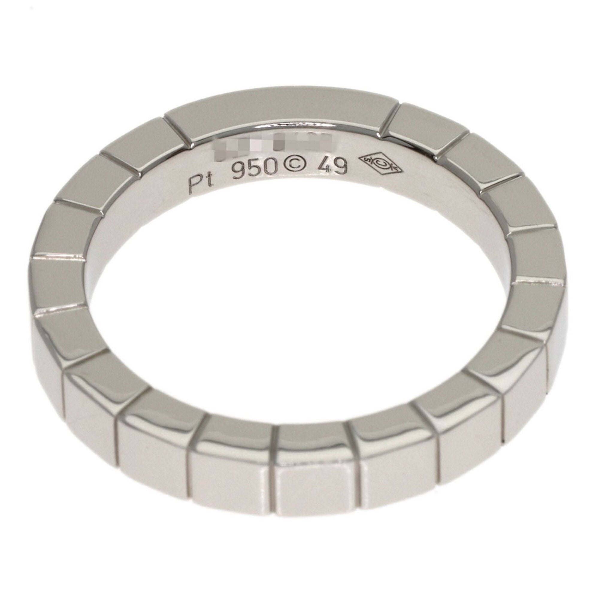 Cartier Platinum Platinum 950 Band Ring (Pre-Owned)