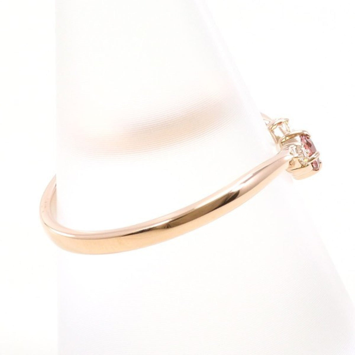 Unbranded Pink Yellow Gold Yellow Gold (10K) Band Ring (Pre-Owned)