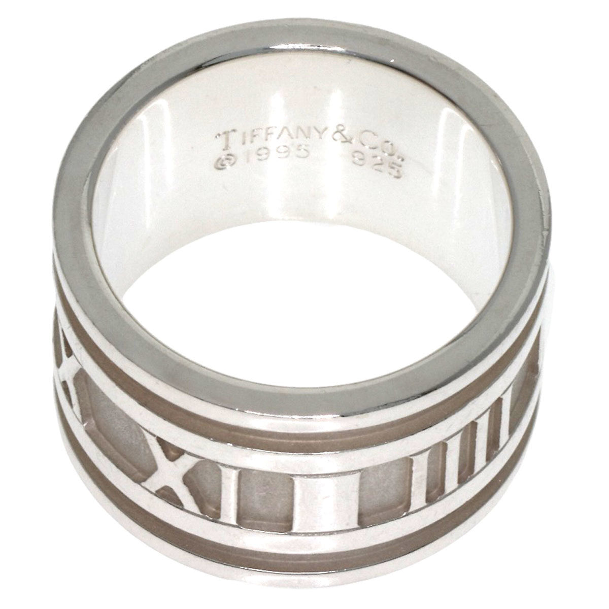 Tiffany Atlas Silver Band Ring (Pre-Owned)