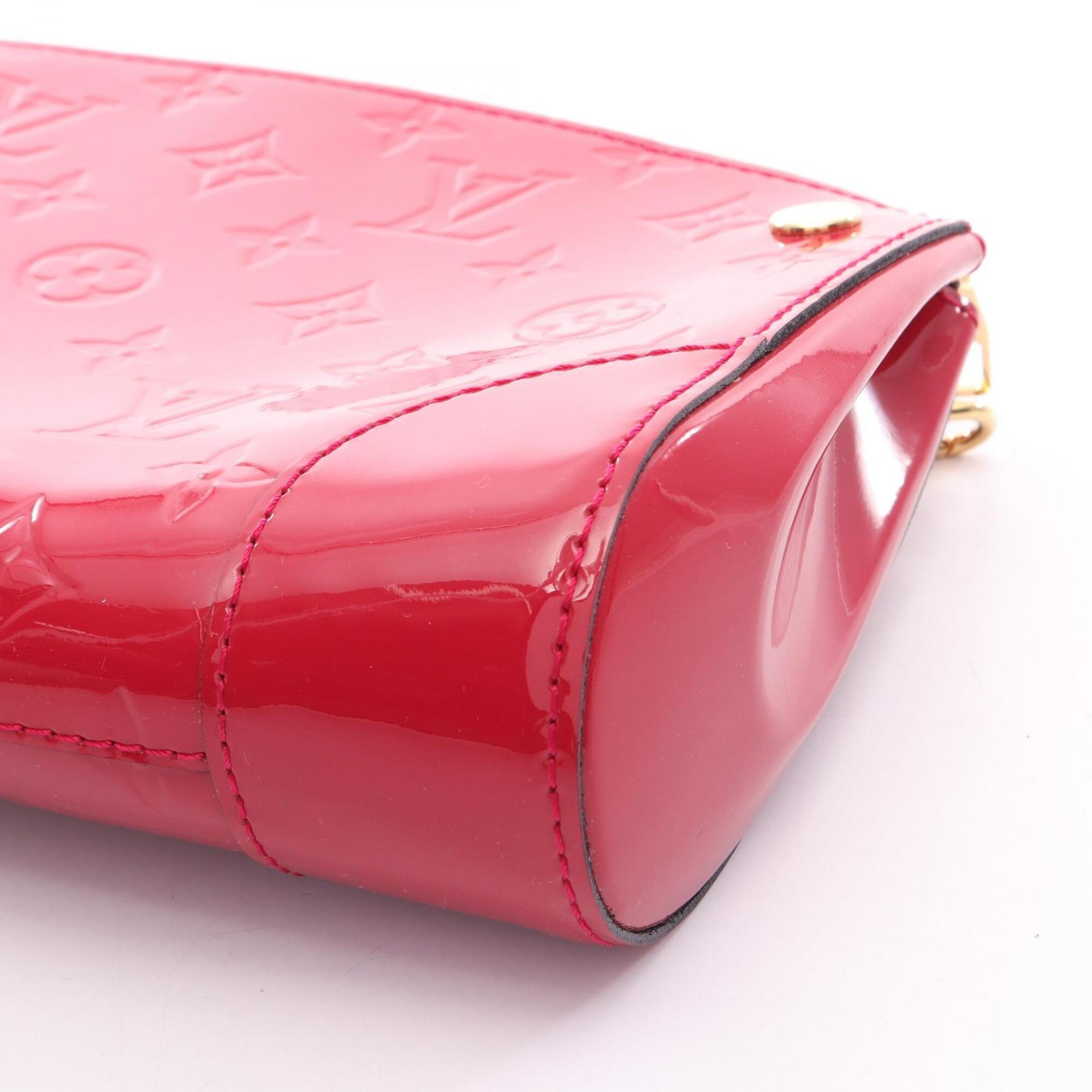 Louis Vuitton Indian Rose Pink Vernis Leather Handbag Shoulder Bag (Pre-Owned)